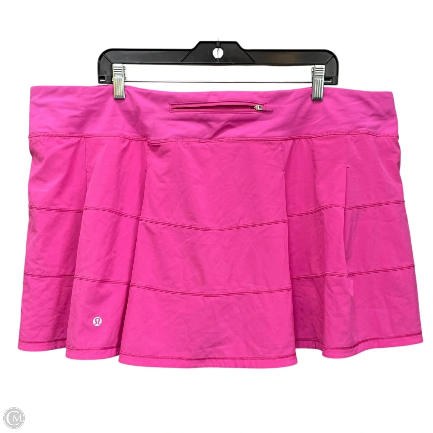 Athletic Skort By Lululemon In Pink, Size: 20