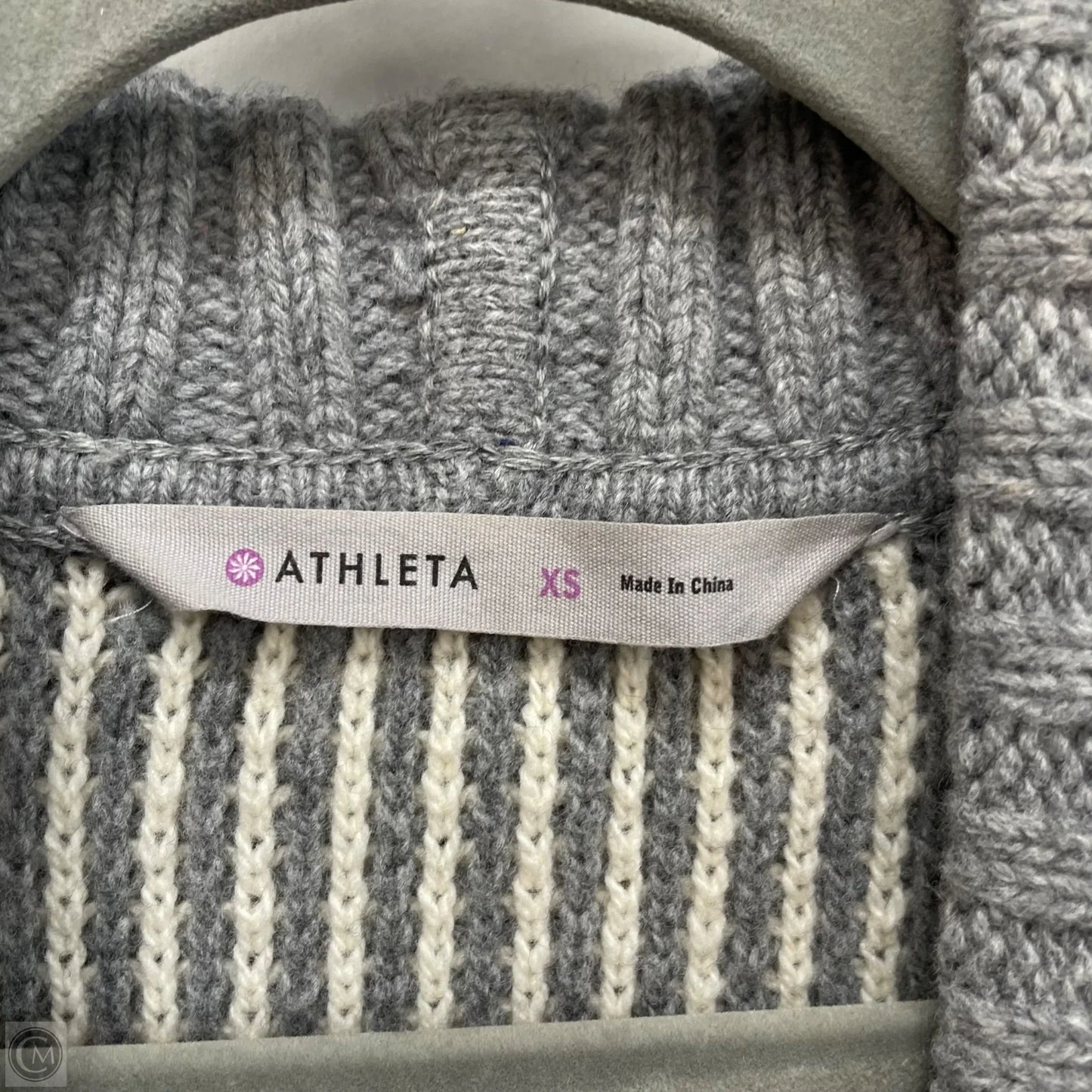 Sweater Cardigan By Athleta In Grey, Size: Xs