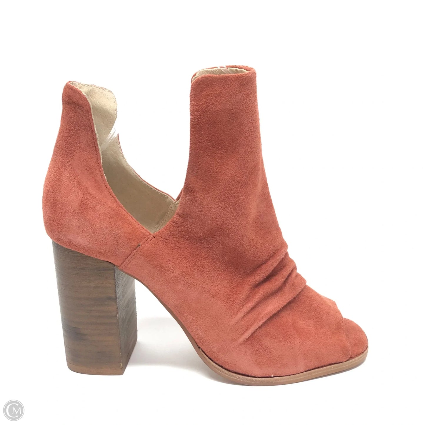 Boots Ankle Heels By Cmc In Red, Size: 7.5