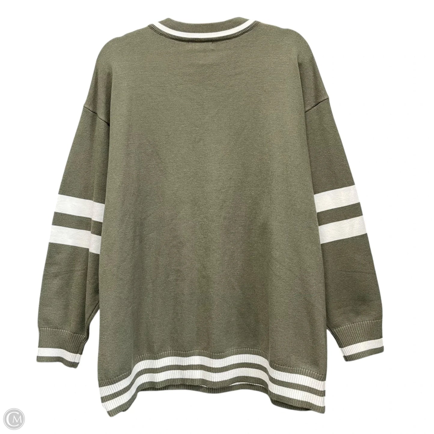 Sweatshirt Crewneck By Cmc In Green, Size: 2x