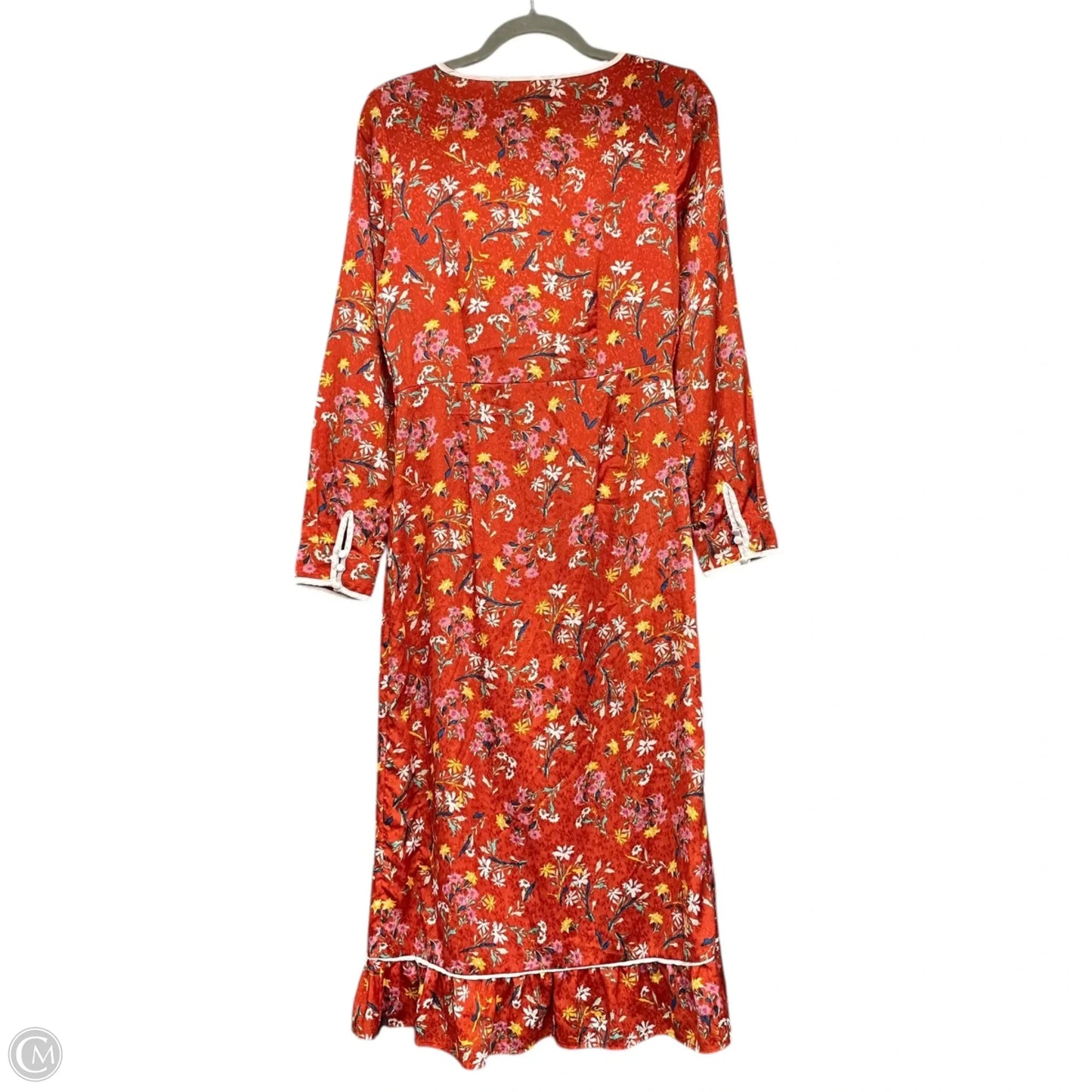 Dress Casual Midi By Free People In Orange, Size: 4