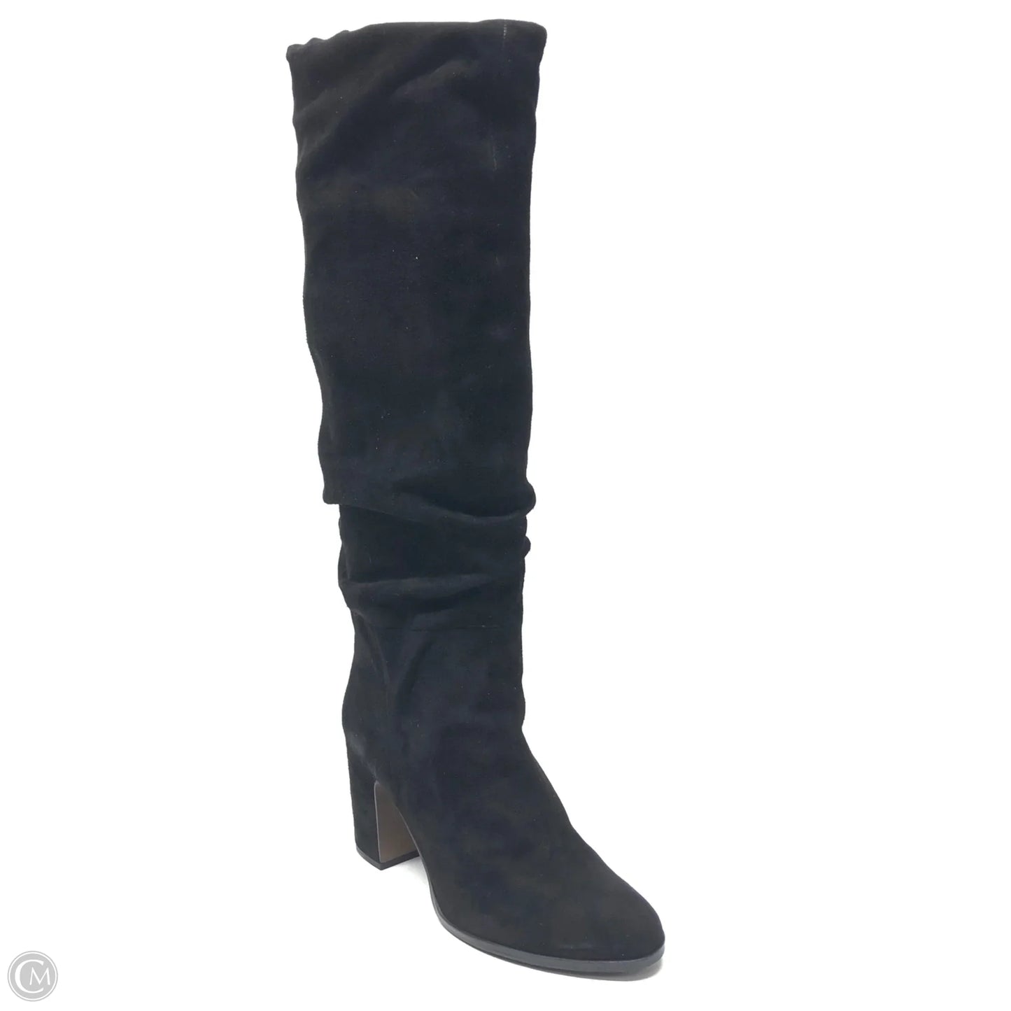 Boots Knee Heels By Cmb In Black, Size: 9.5