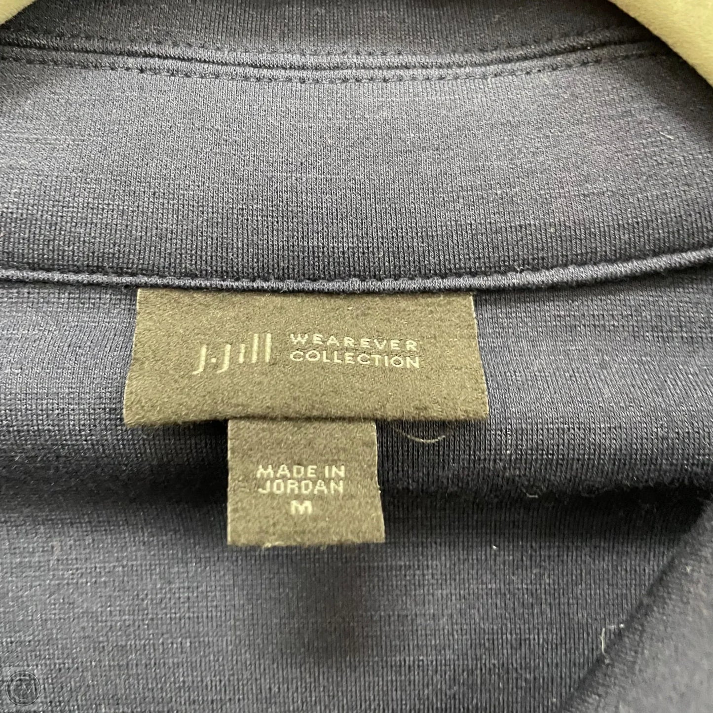 Jacket Shirt By J. Jill In Navy, Size: M