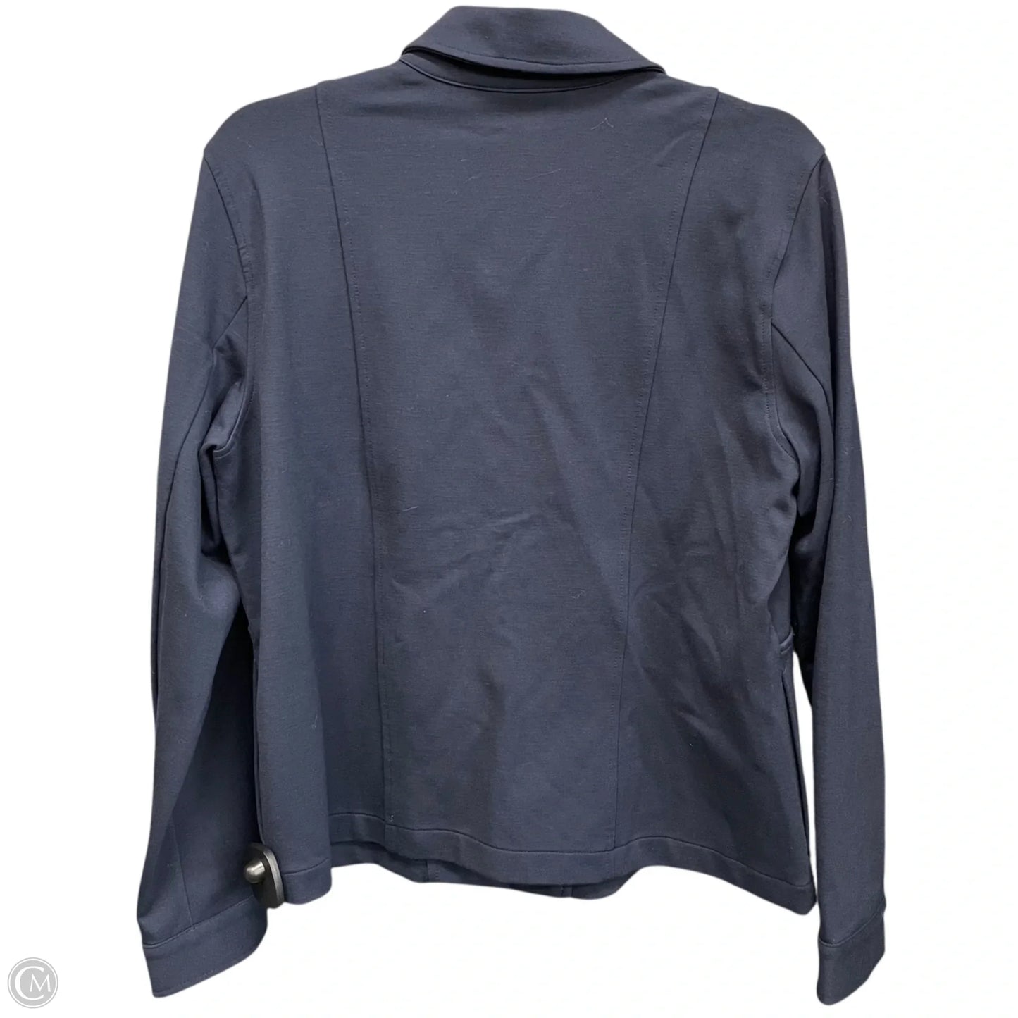 Jacket Shirt By J. Jill In Navy, Size: M