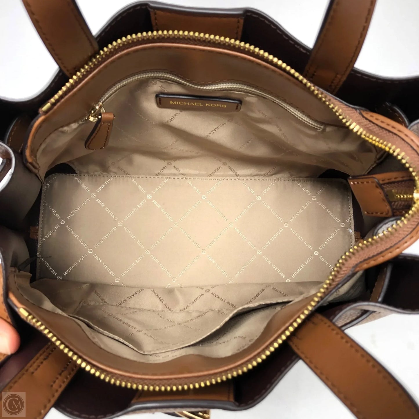 Handbag Designer By Michael Kors, Size: Medium