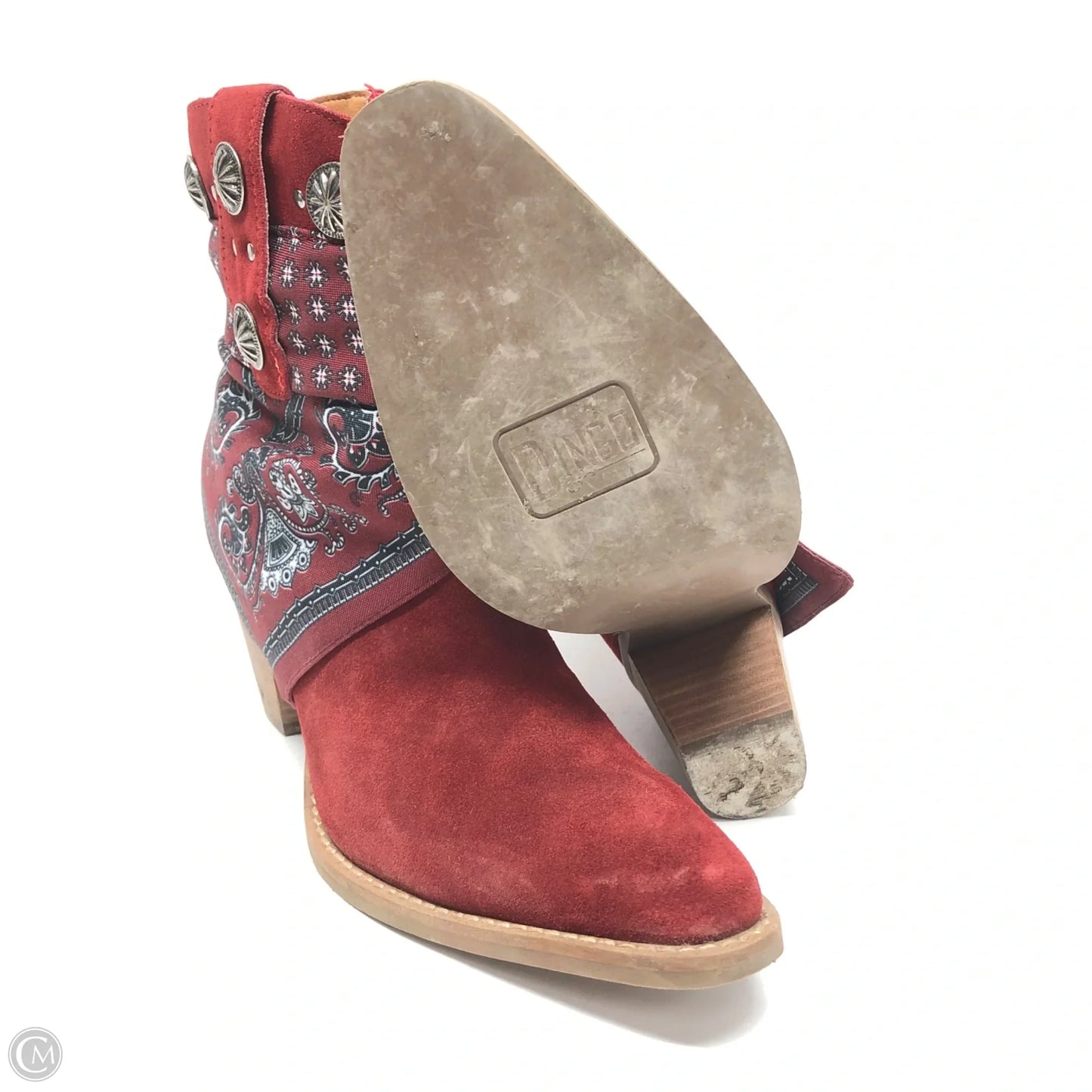 Boots Western By Dingo In Red, Size: 9