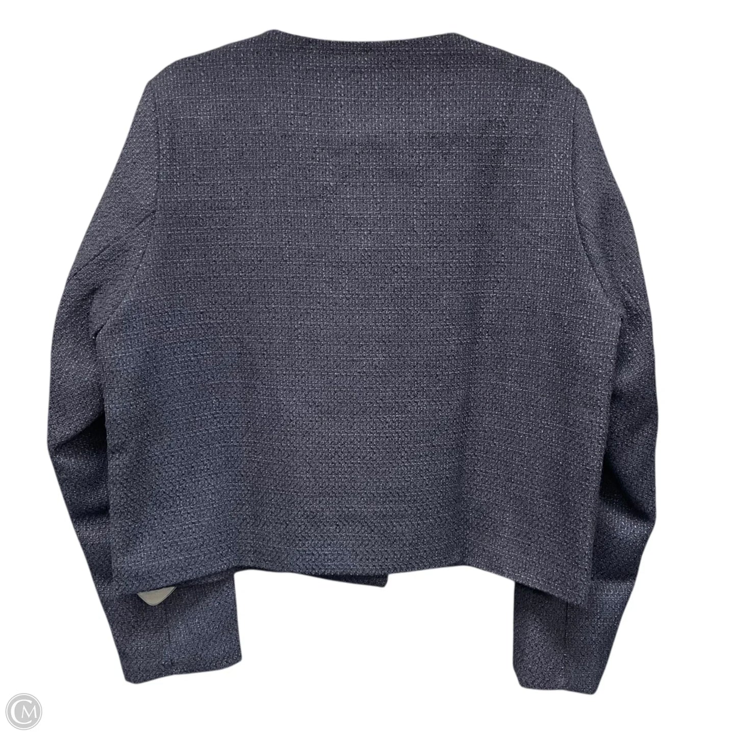 Blazer By Clothes Mentor In Navy, Size: L