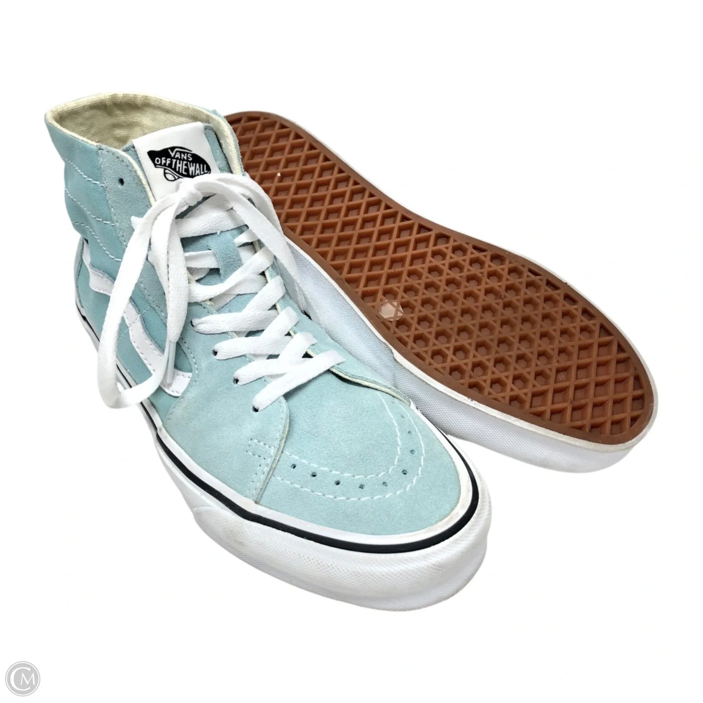 Shoes Sneakers By Vans In Blue, Size: 9