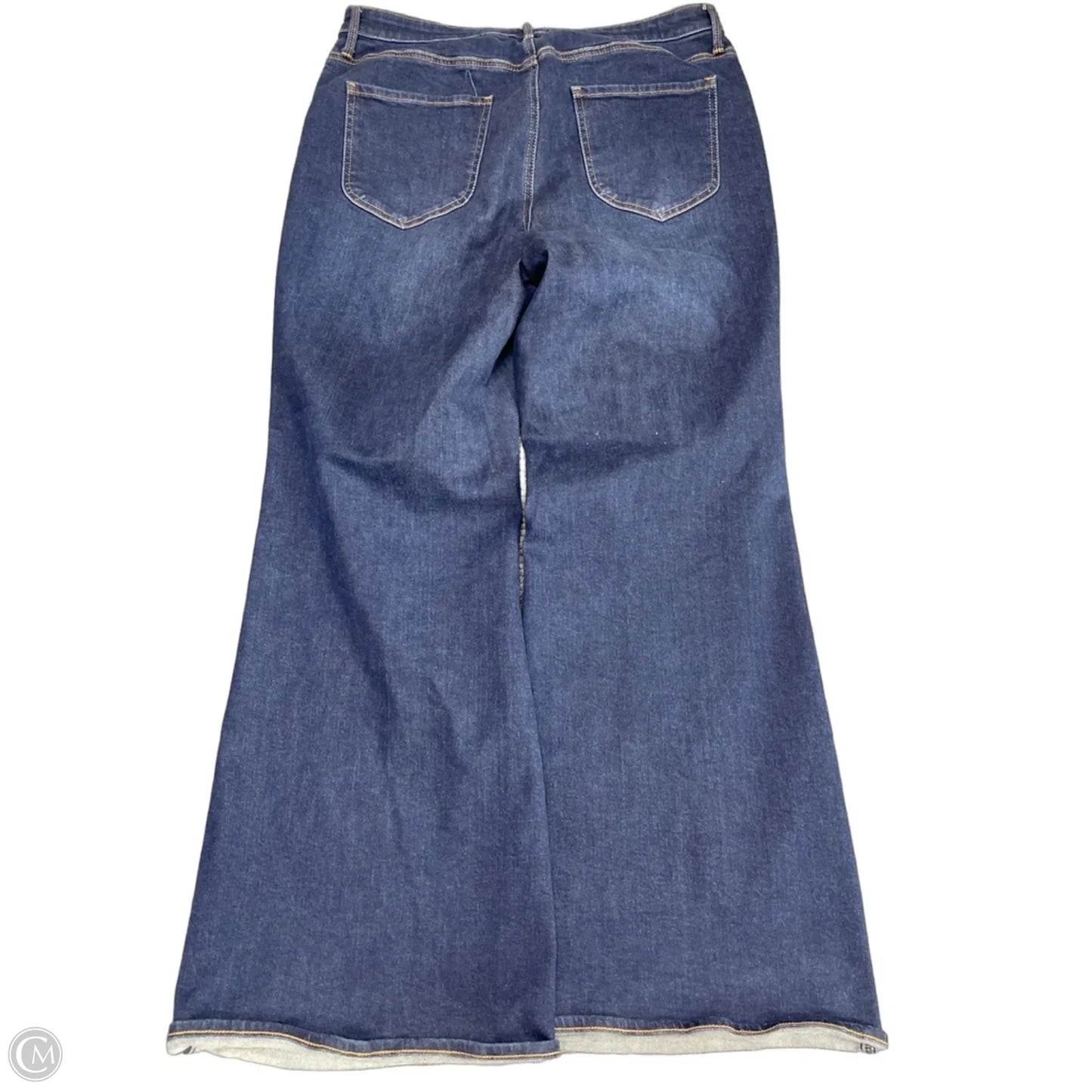 Jeans Wide Leg By Not Your Daughters Jeans In Blue Denim, Size: 12