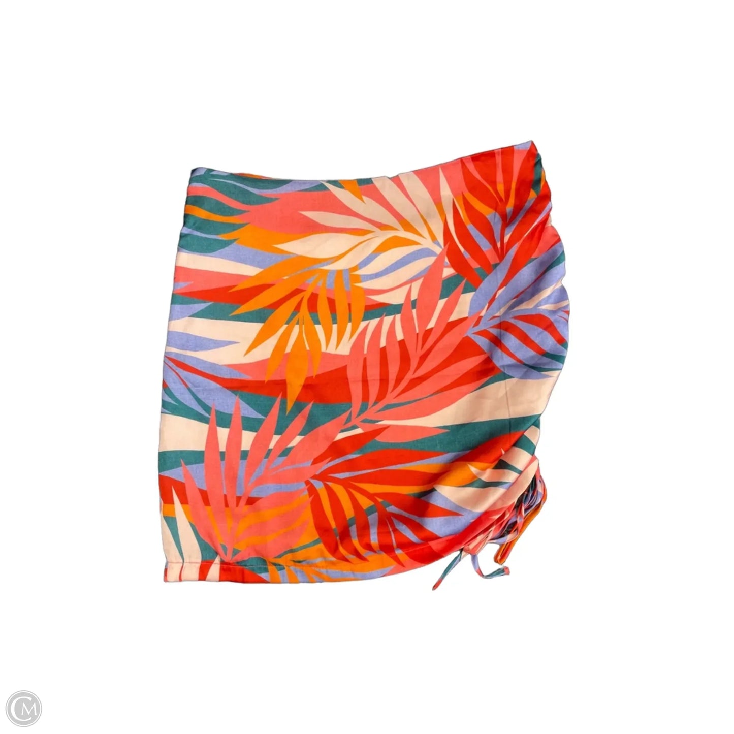 Skirt Mini & Short By Molly Bracken In Tropical Print, Size: S