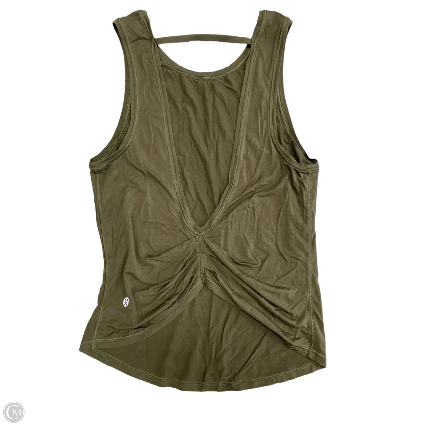 Athletic Tank Top By Lululemon In Green, Size: Xs