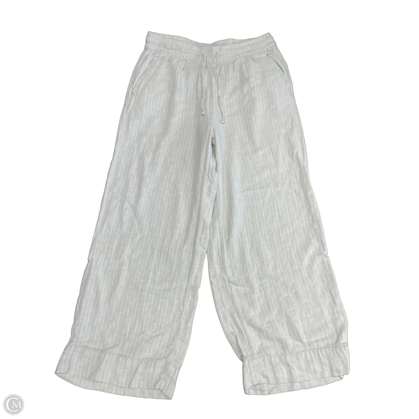 Pants Wide Leg By Time And Tru In Cream, Size: M