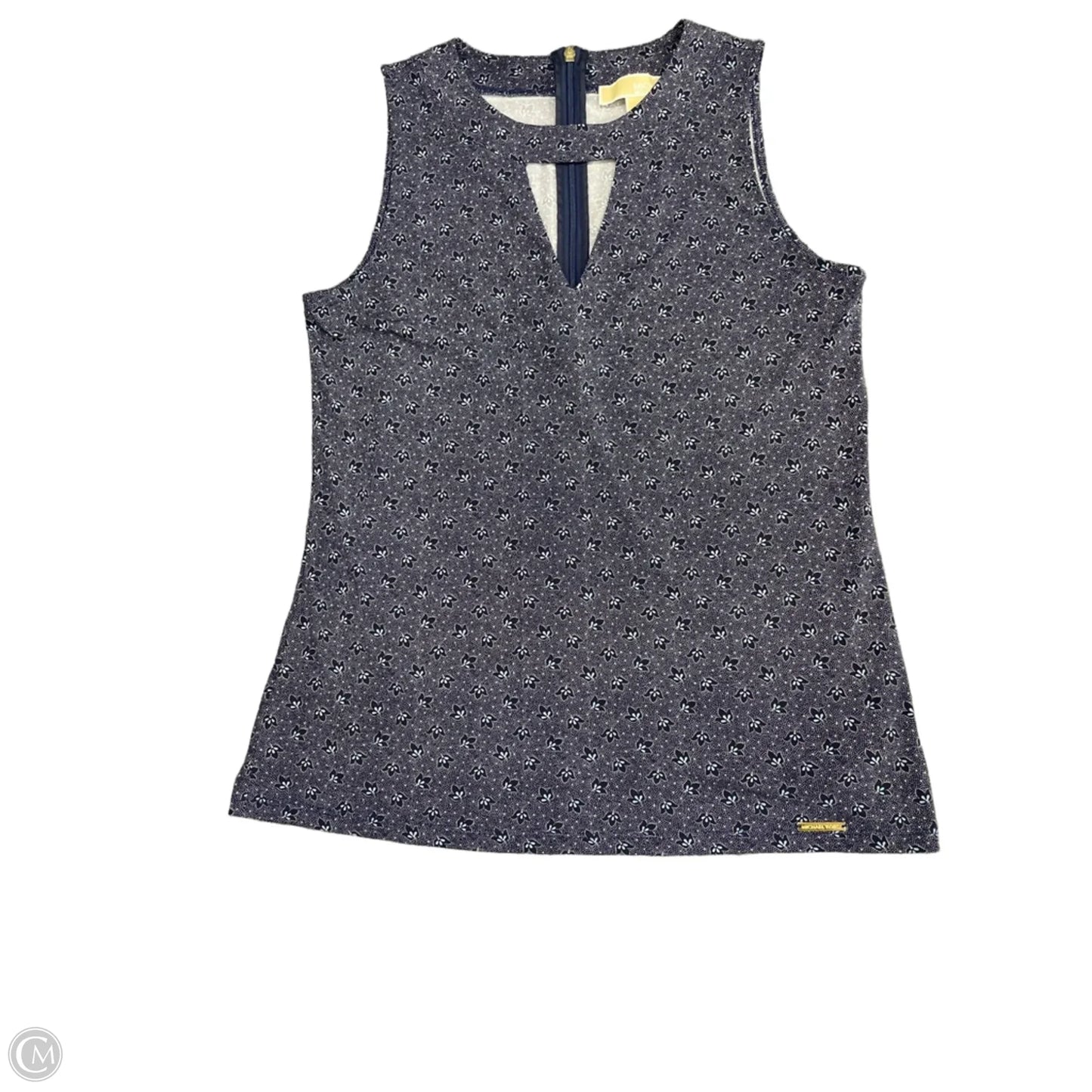Top Sleeveless By Michael By Michael Kors In Navy, Size: M