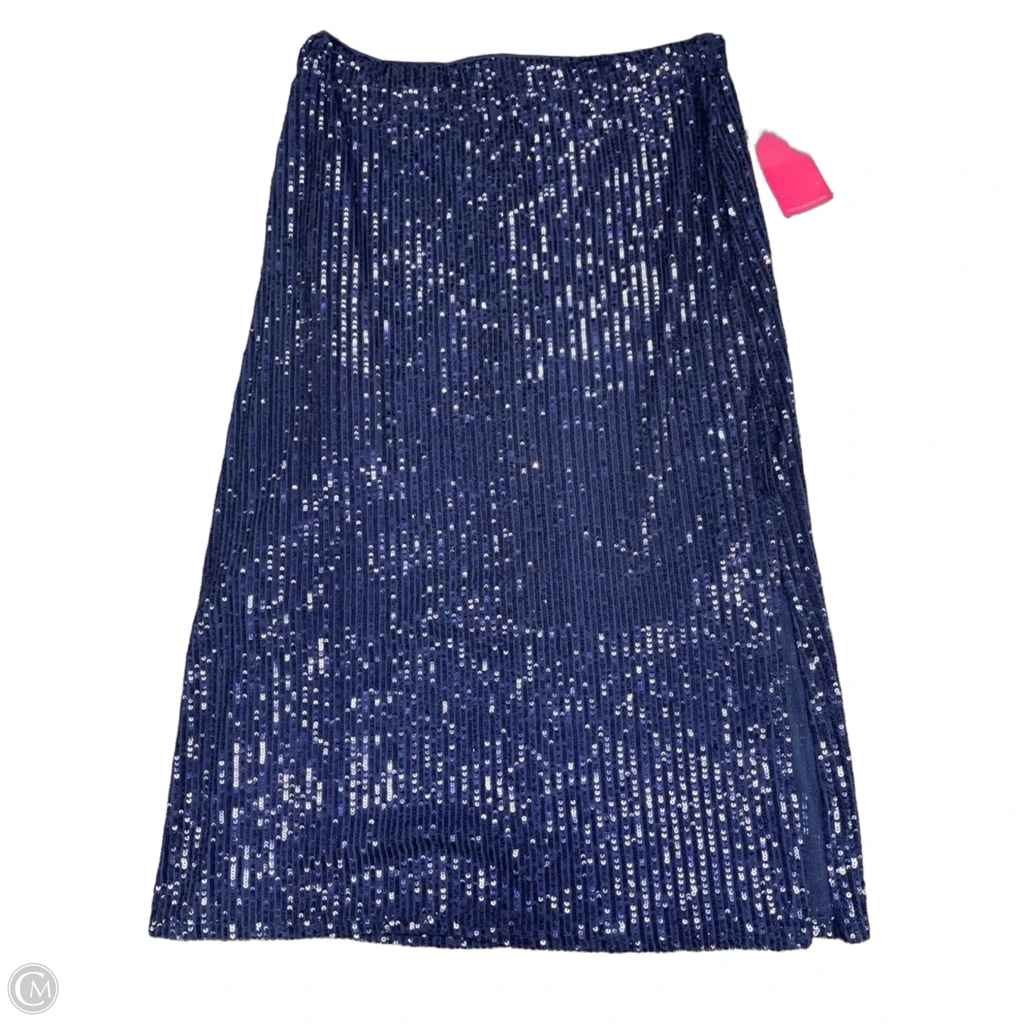 Skirt Midi By Vince Camuto In Blue, Size: M