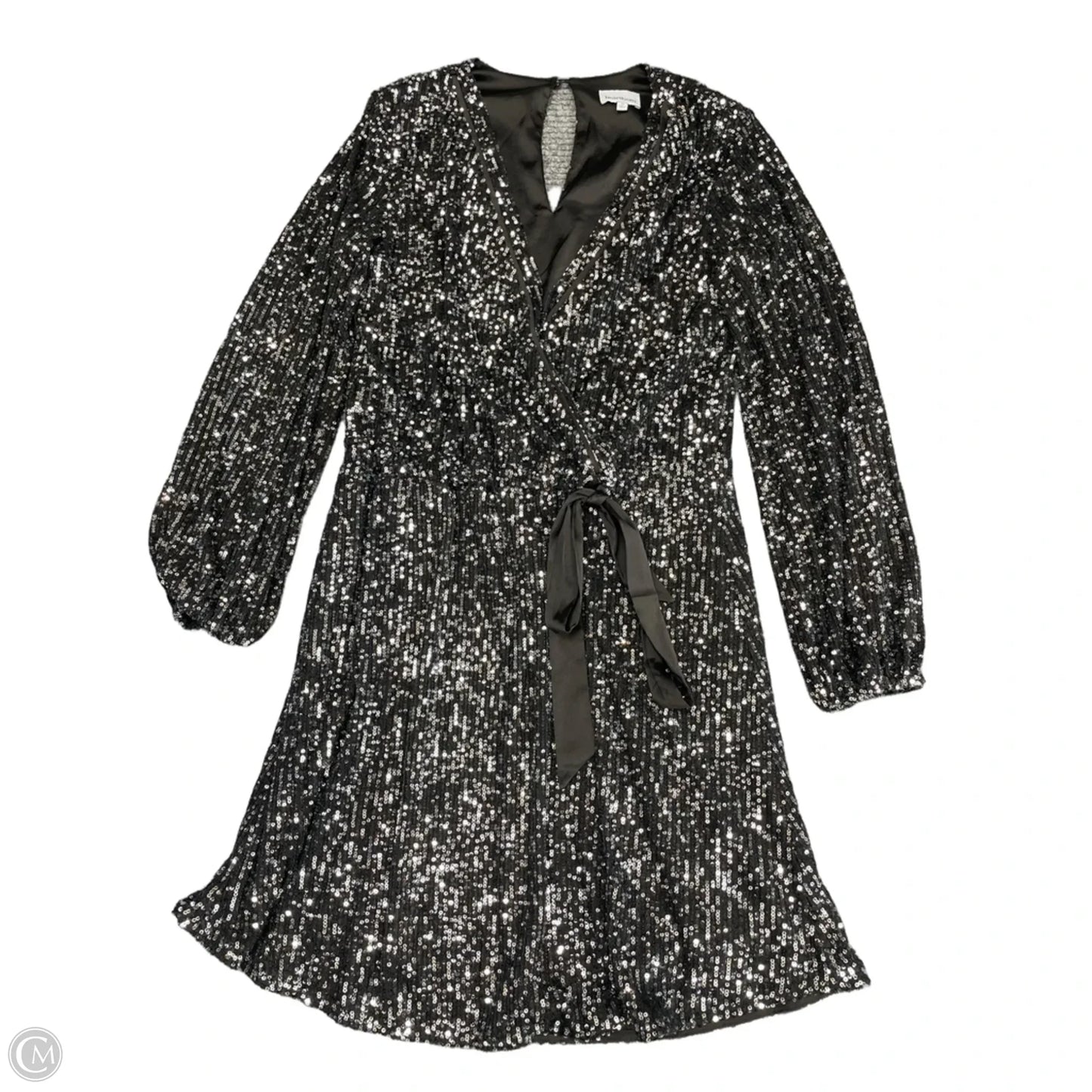Dress Party Short By Heartloom In Black & Silver, Size: M