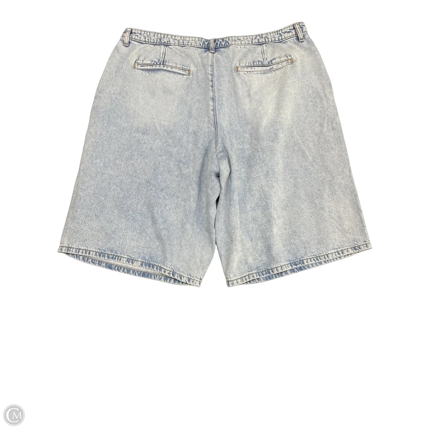 Shorts By Scoop In Blue Denim, Size: 22