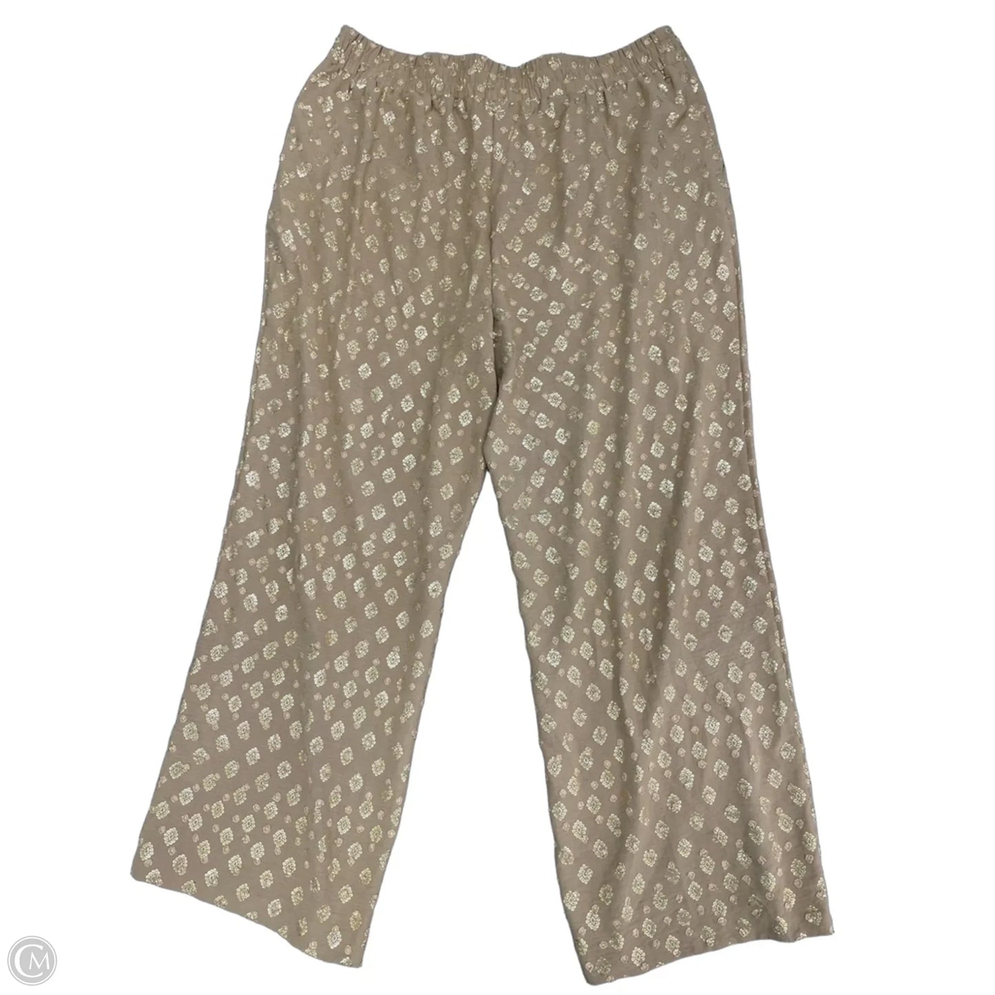 Pants Other By Nycc In Brown & Gold, Size: Xl