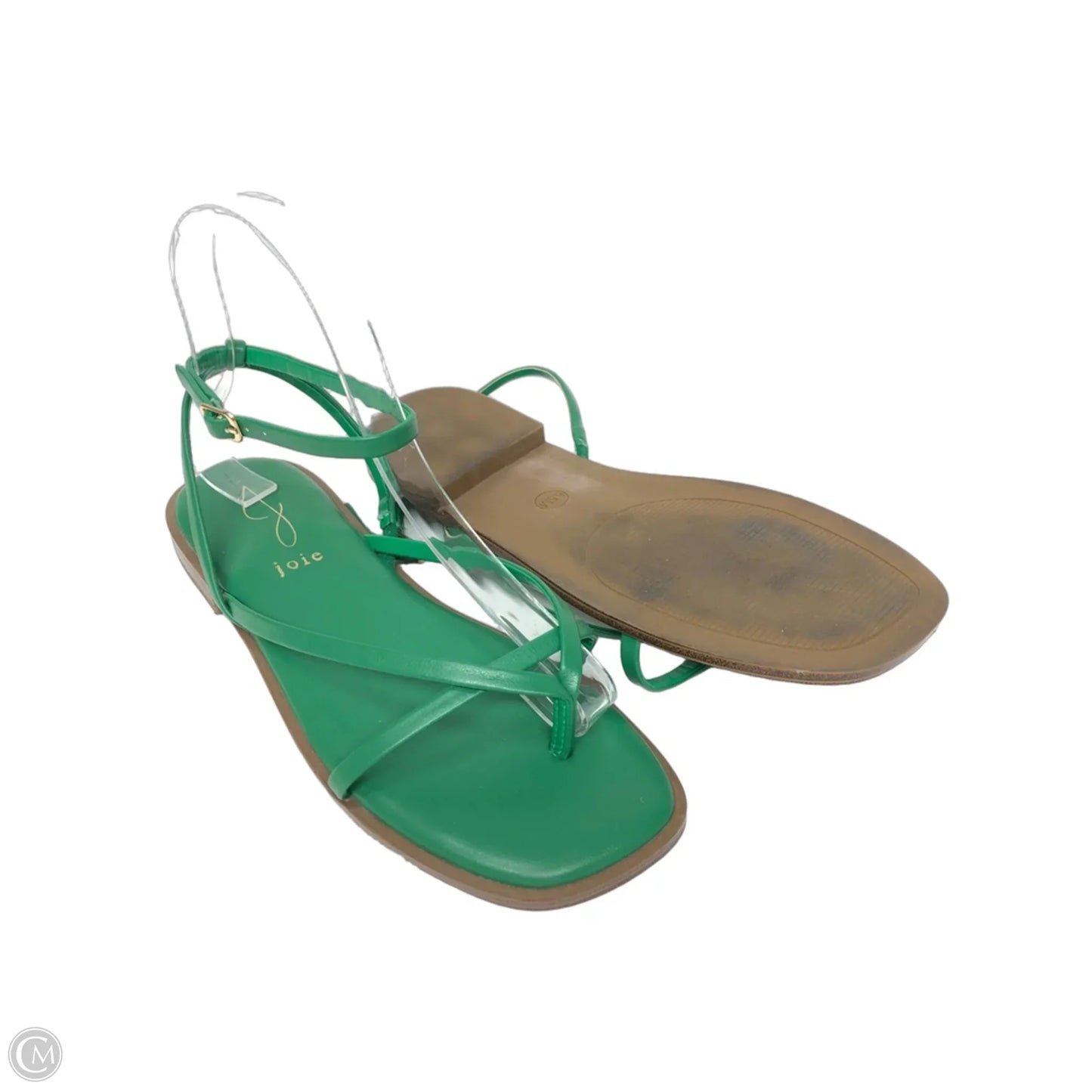 Sandals Flats By Joie In Green, Size: 6.5