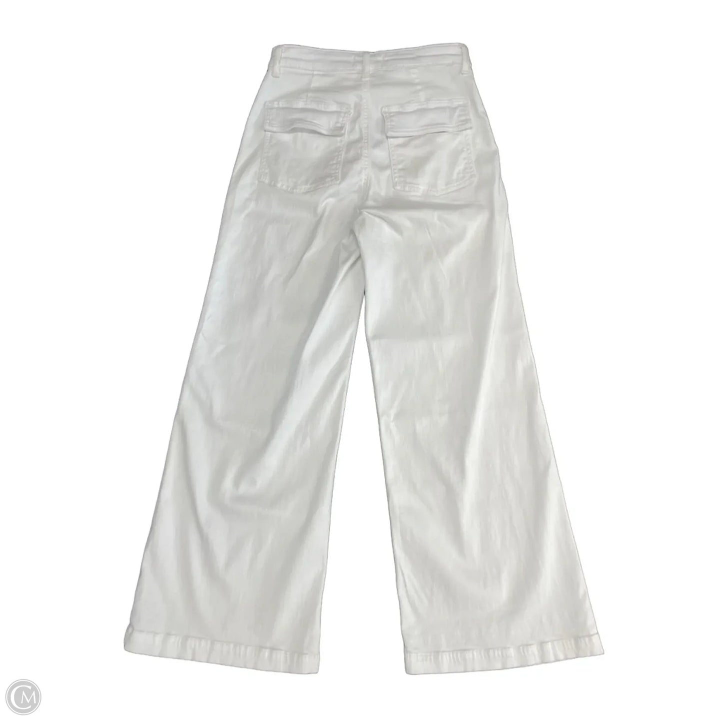 Pants Wide Leg By Kut In White, Size: 0