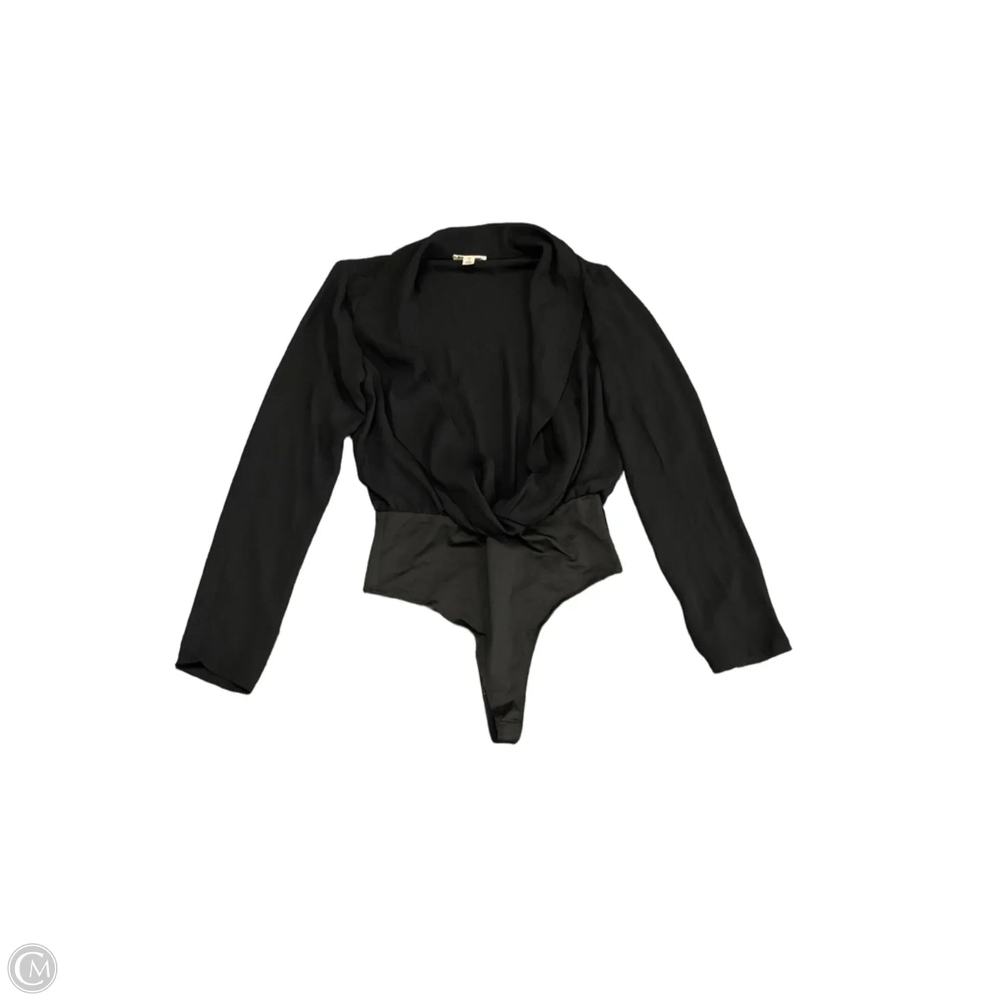 Bodysuit By Open Edit In Black, Size: Xs