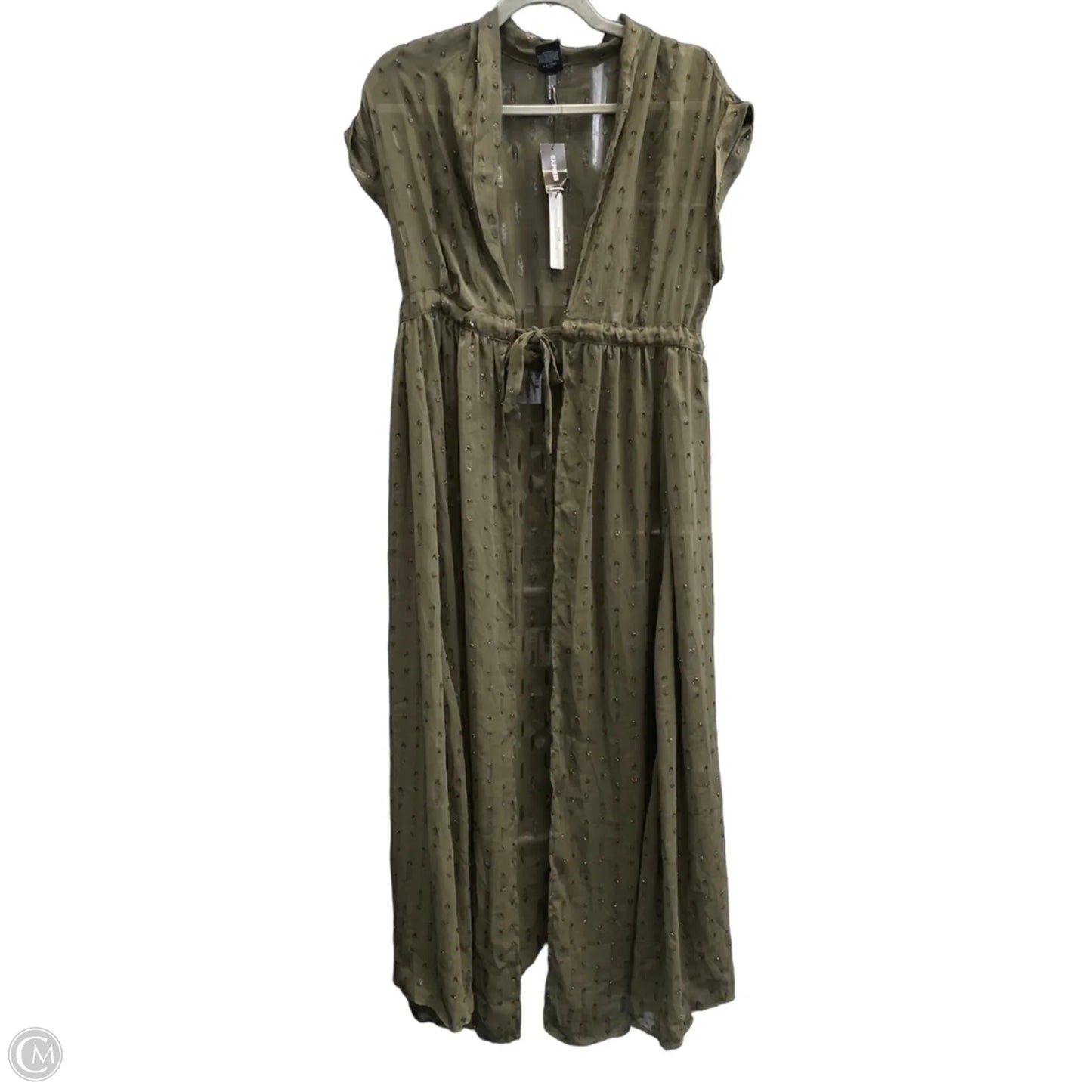 Kimono By Express In Green, Size: M