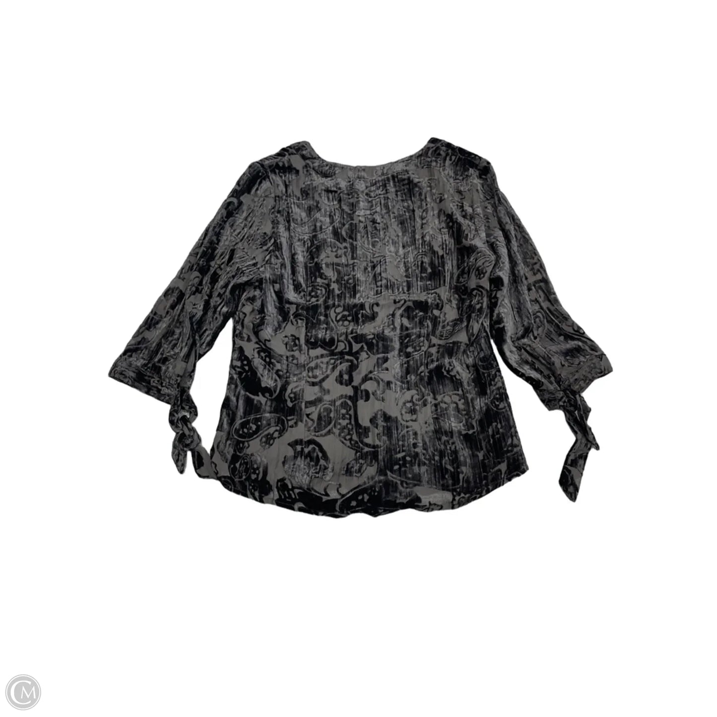 Top Long Sleeve By Coldwater Creek In Black, Size: M