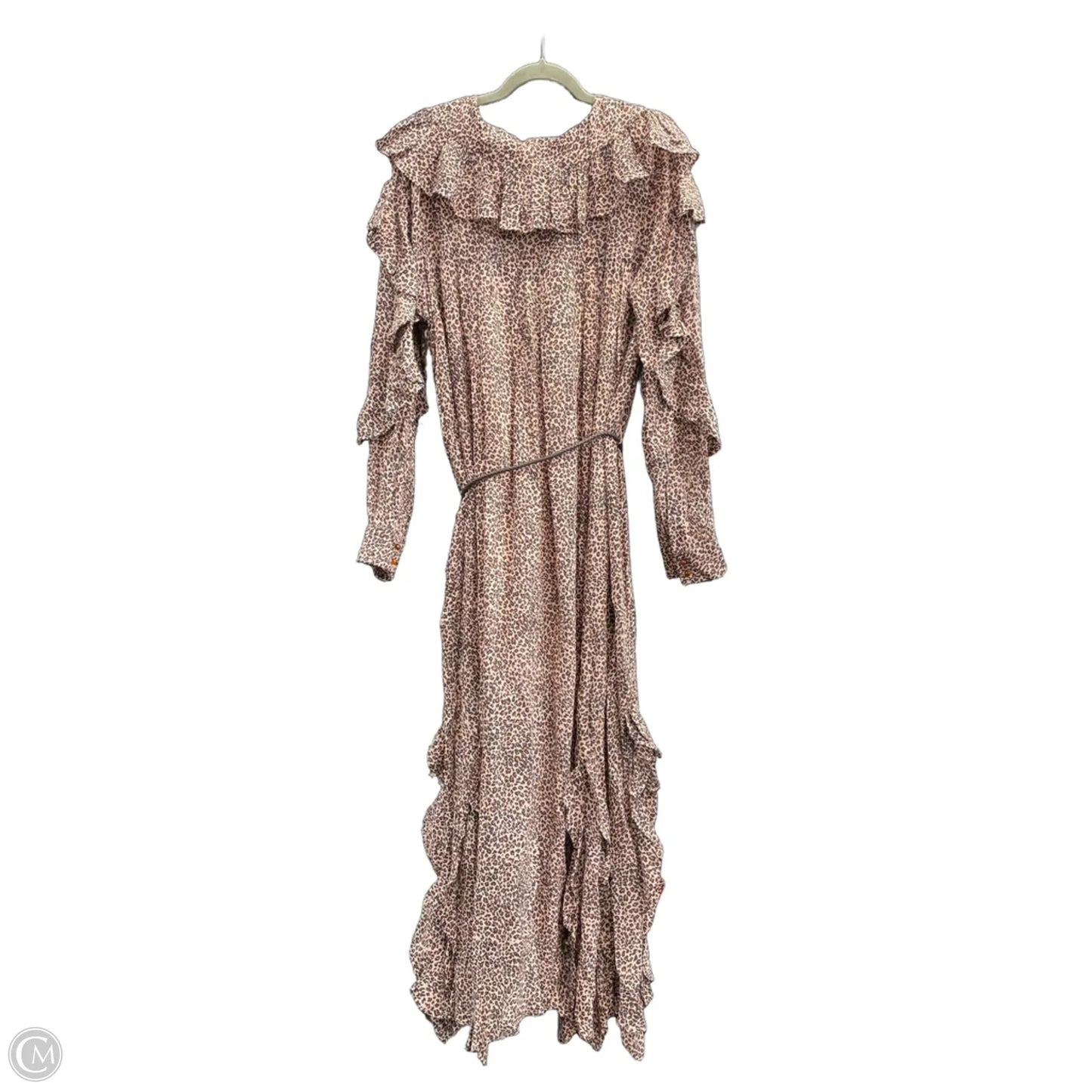 Dress Casual Maxi By Farm Rio In Animal Print, Size: L
