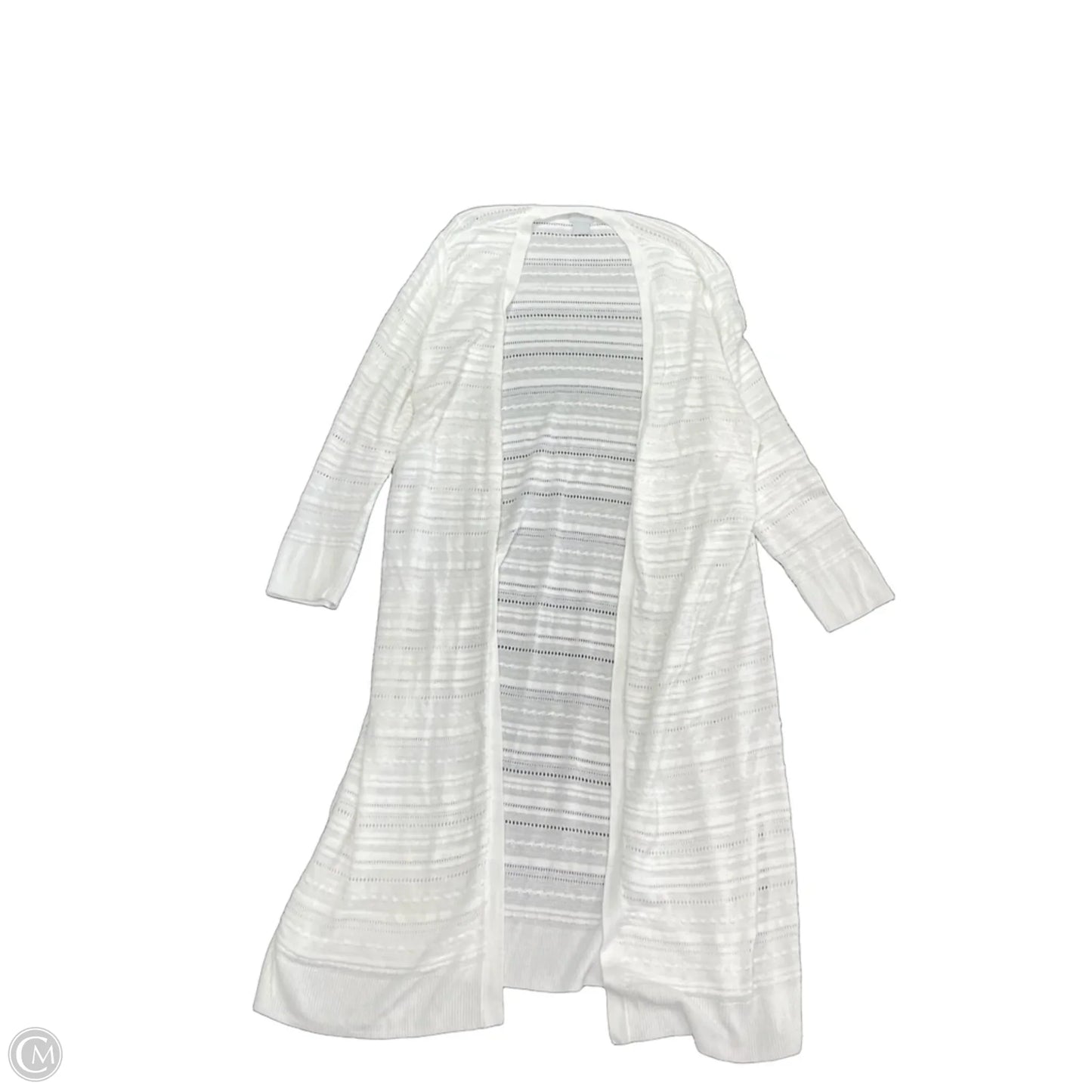 Cardigan By Chicos In White, Size: L