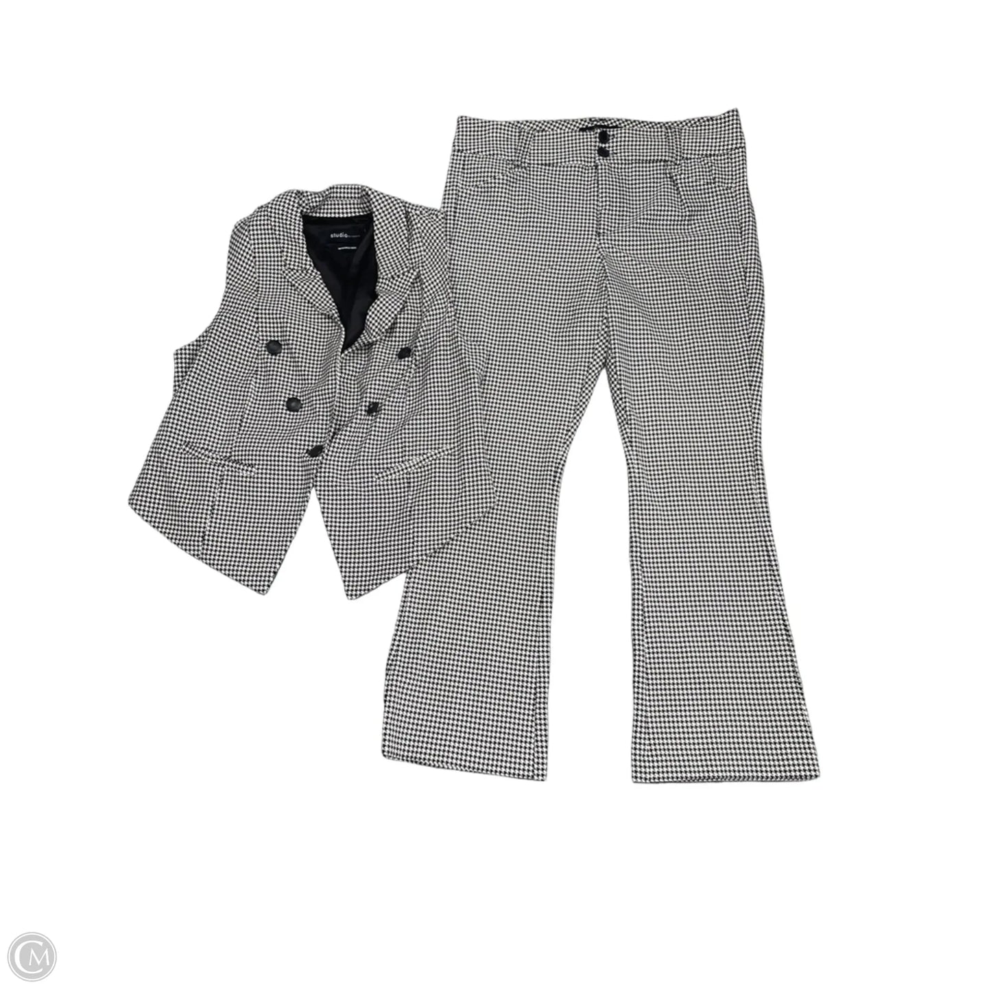 Pants Set 2pc By Torrid In Black & White, Size: 16
