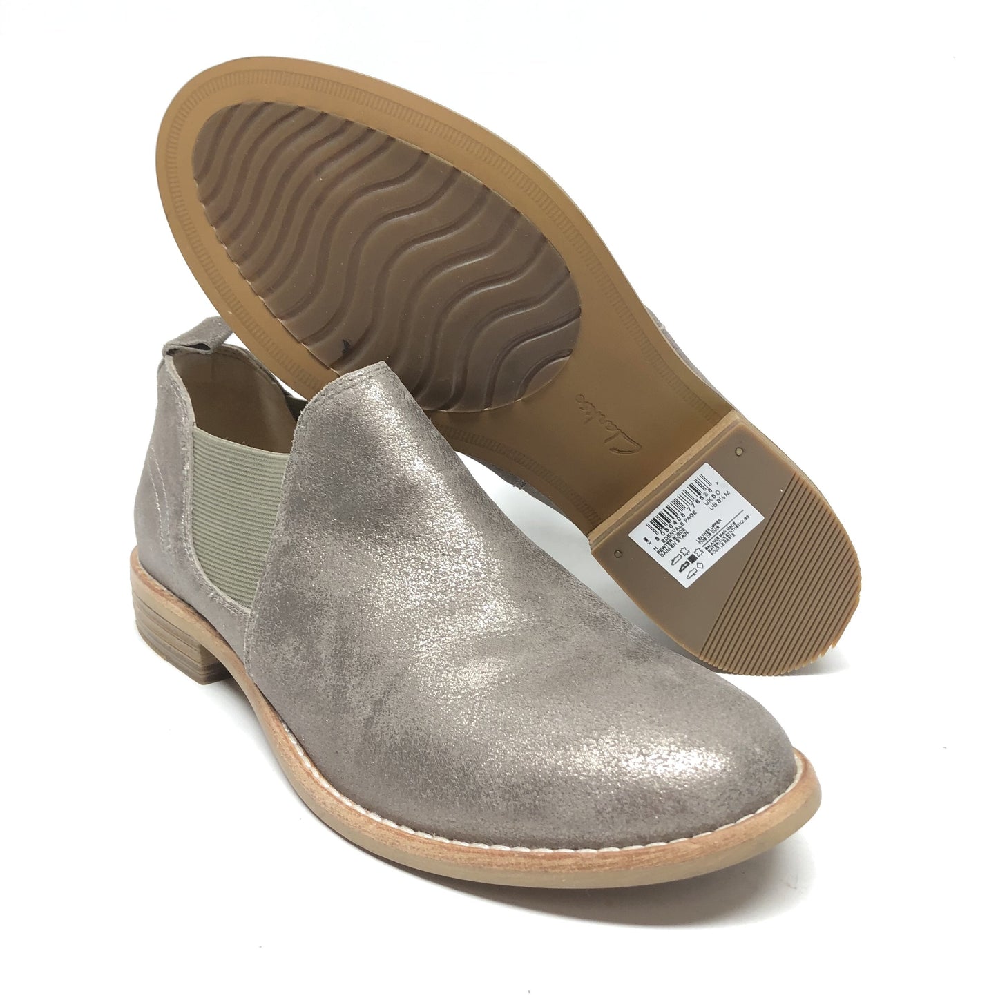Boots Ankle Flats By Clarks Size: 8.5