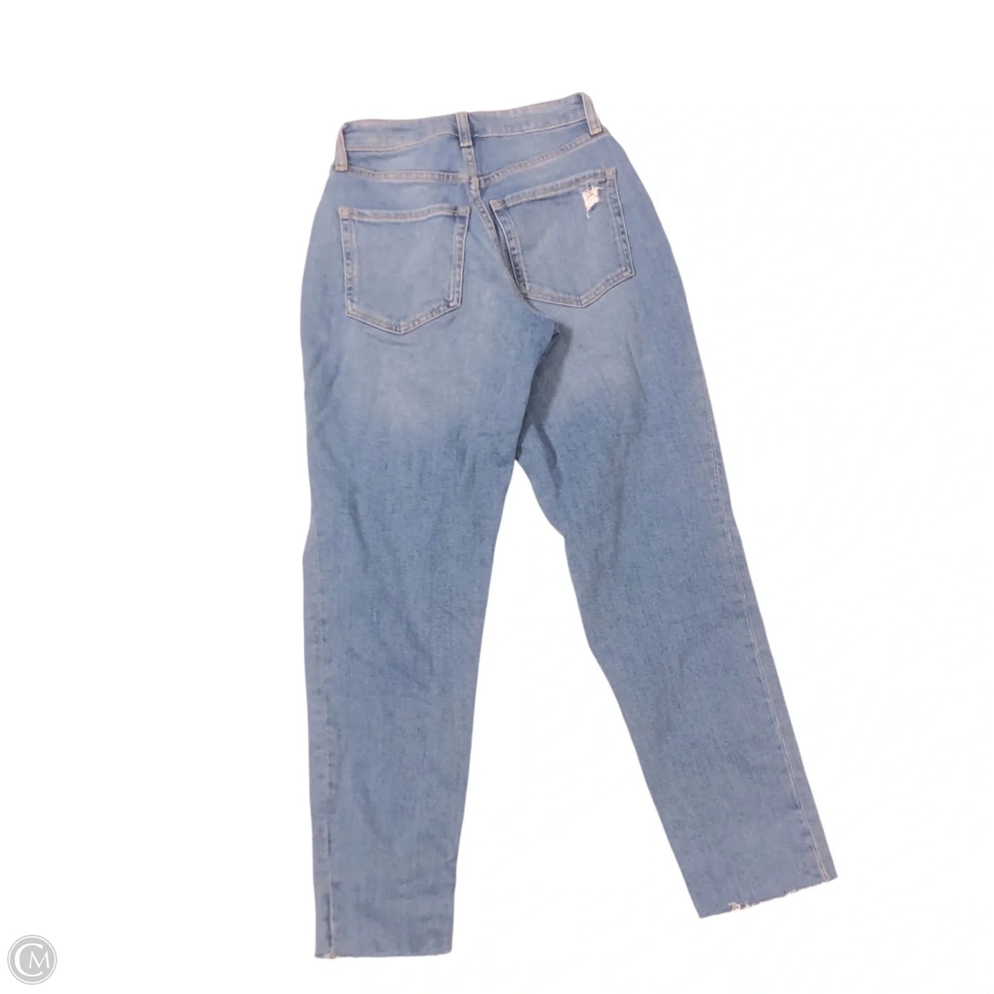 Jeans Straight By Old Navy In Blue Denim, Size: 0