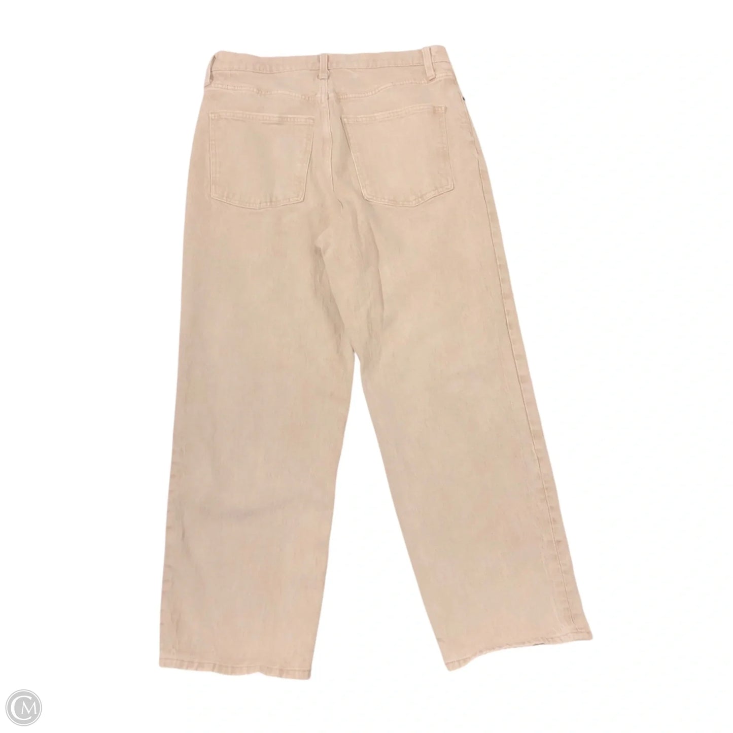 Jeans Straight By Universal Thread In Cream, Size: 12