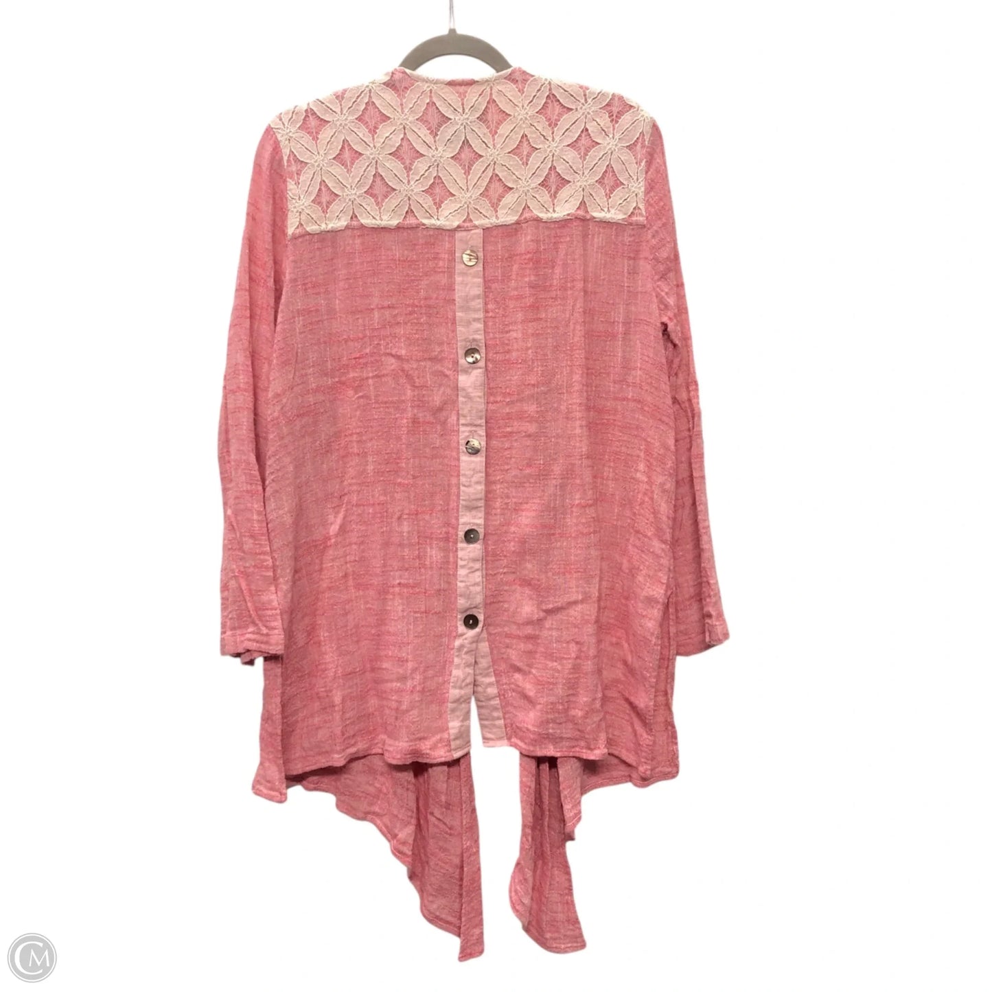 Cardigan By John Mark In Red, Size: L