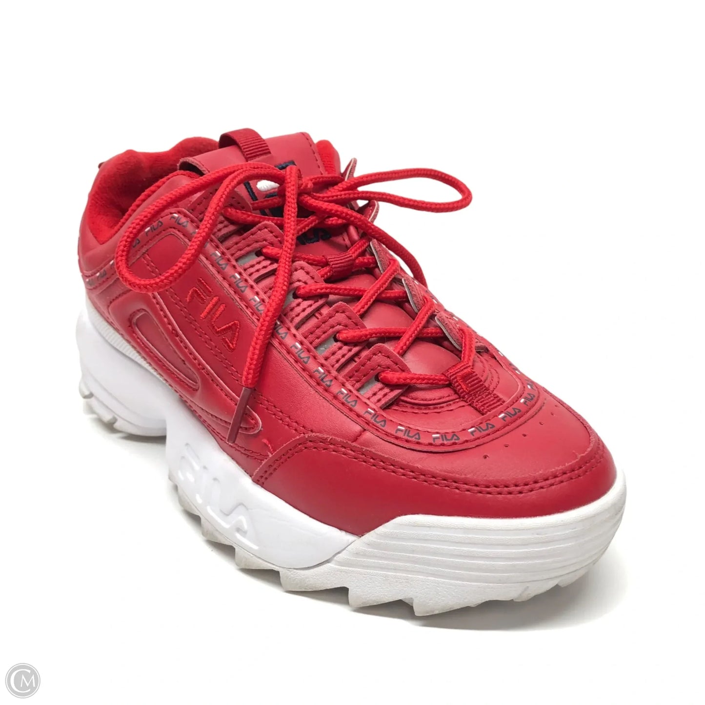 Shoes Sneakers By Fila In Red, Size: 7