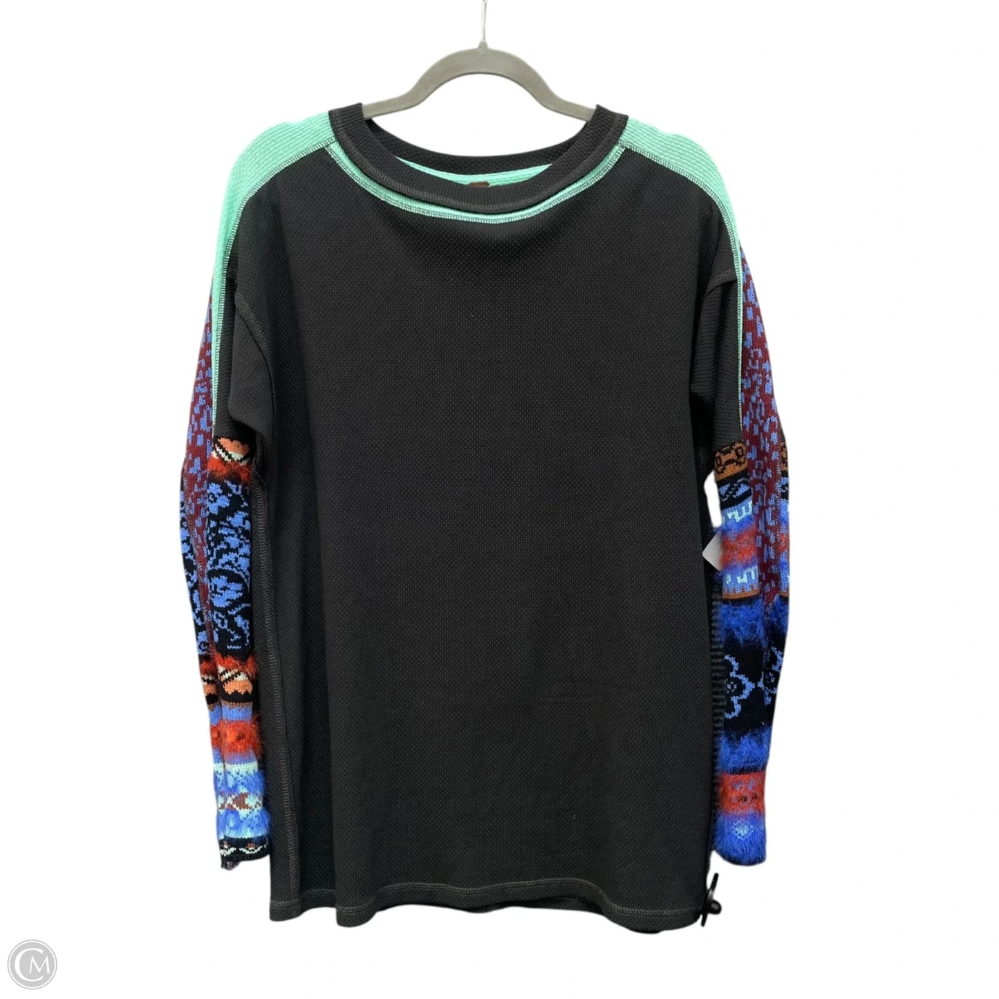 Top Long Sleeve By Free People In Black, Size: Xs