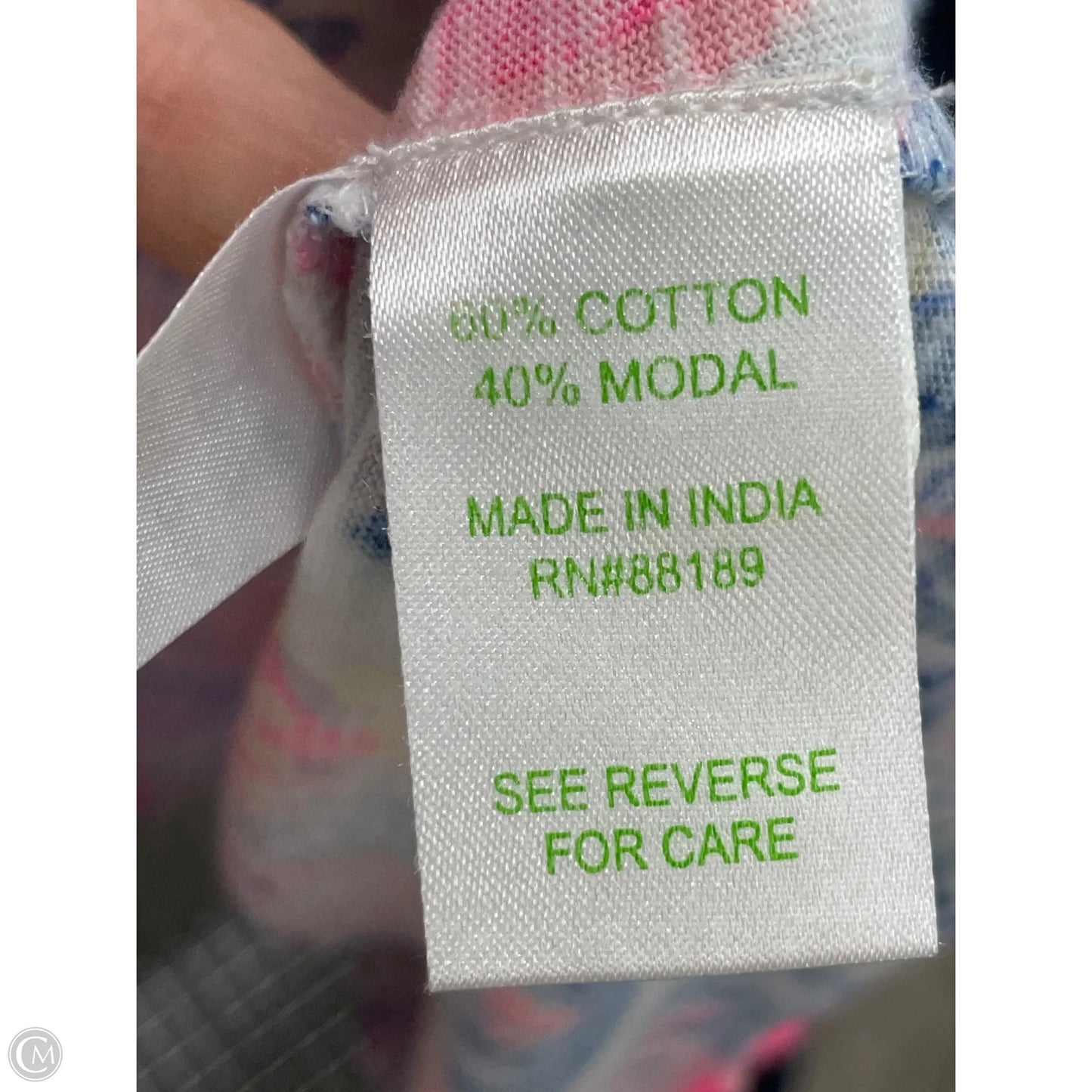 Dress Designer By Lilly Pulitzer In Blue & Pink, Size: S