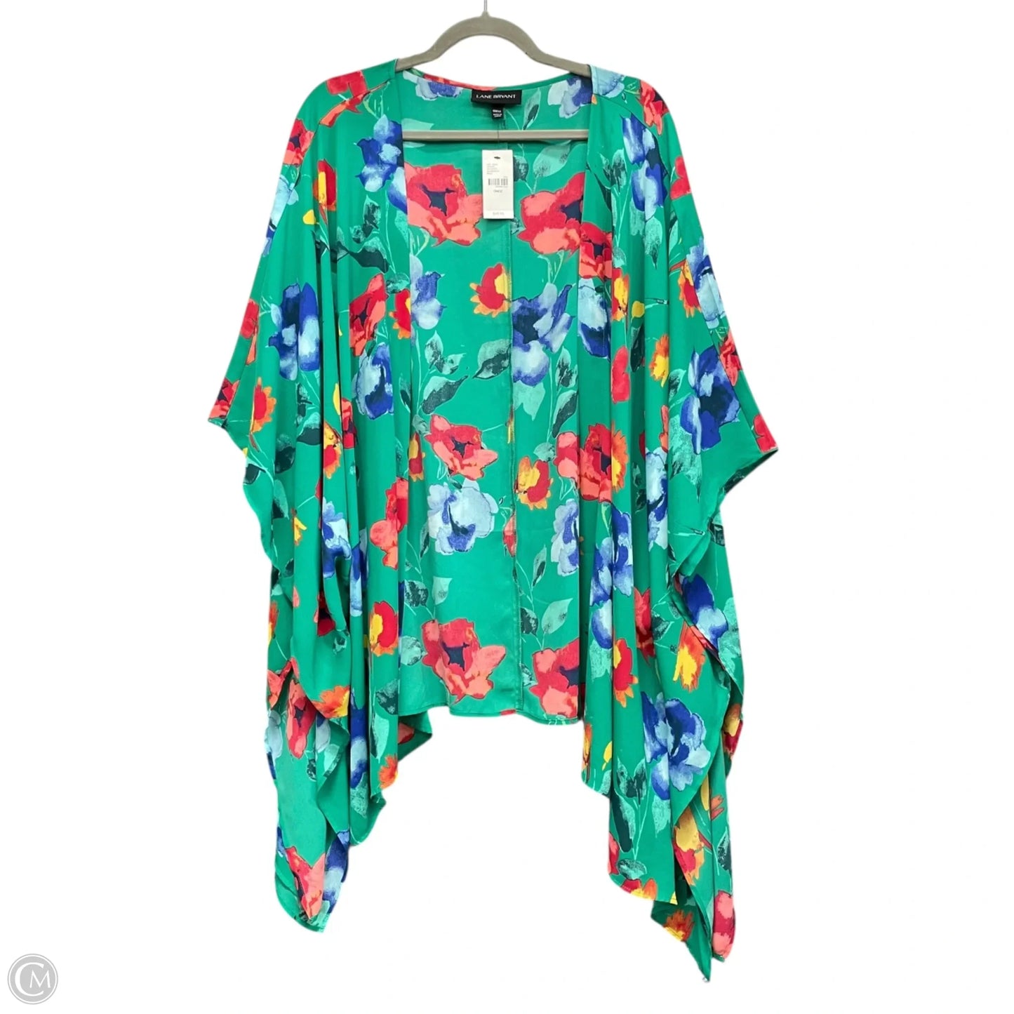 Swimwear Cover-up By Lane Bryant In Green, Size: Osfm