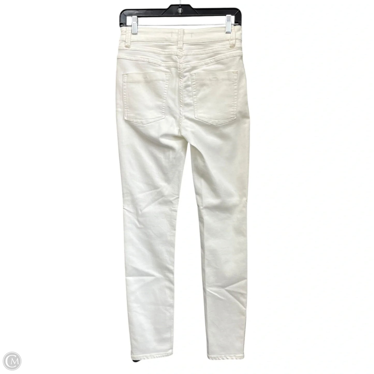 Jeans Jeggings By Free People In Ivory, Size: 4