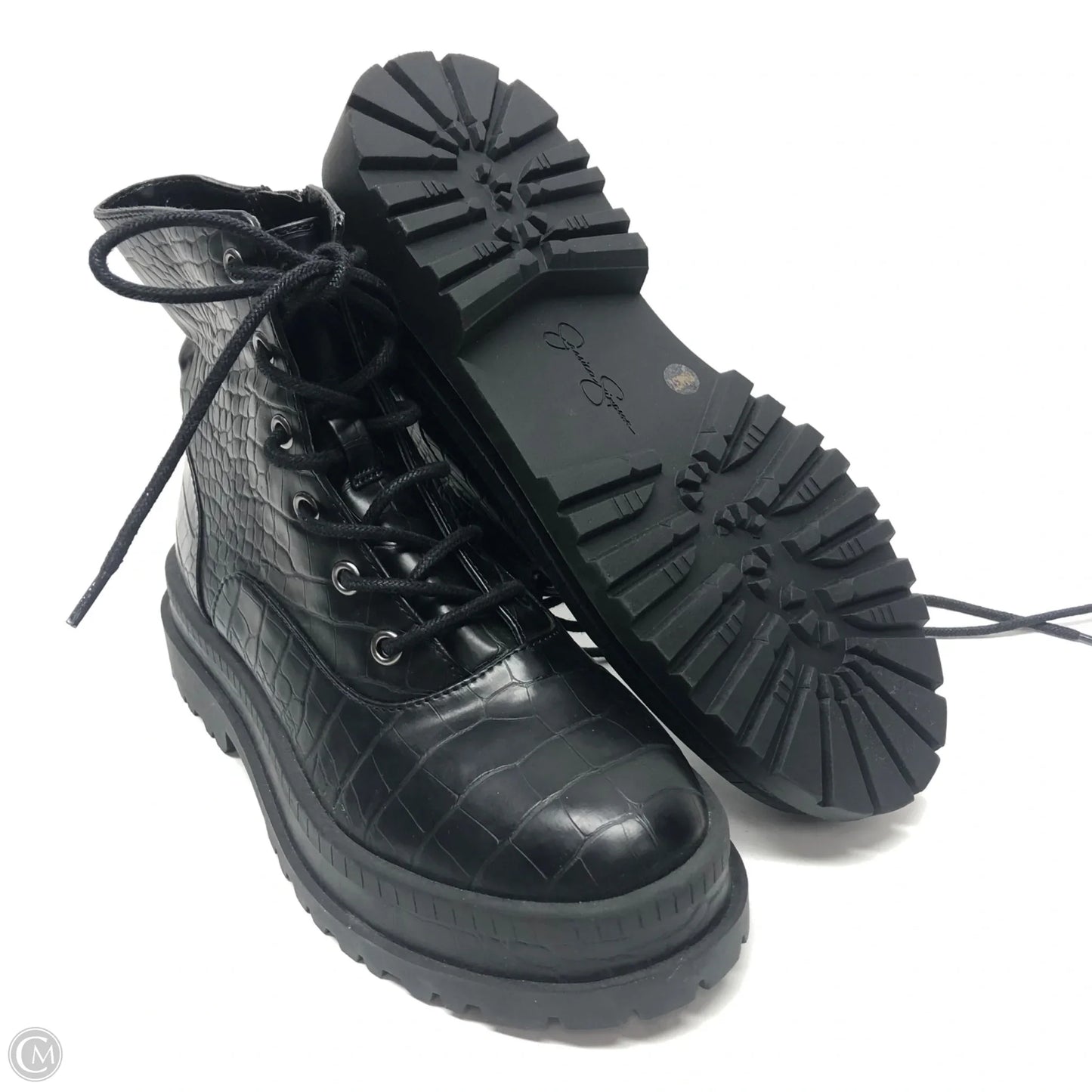 Boots Ankle Heels By Jessica Simpson In Black, Size: 6.5