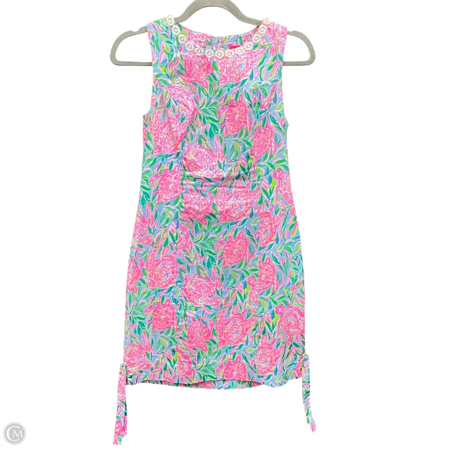 Dress Designer By Lilly Pulitzer In Blue & Pink, Size: 0