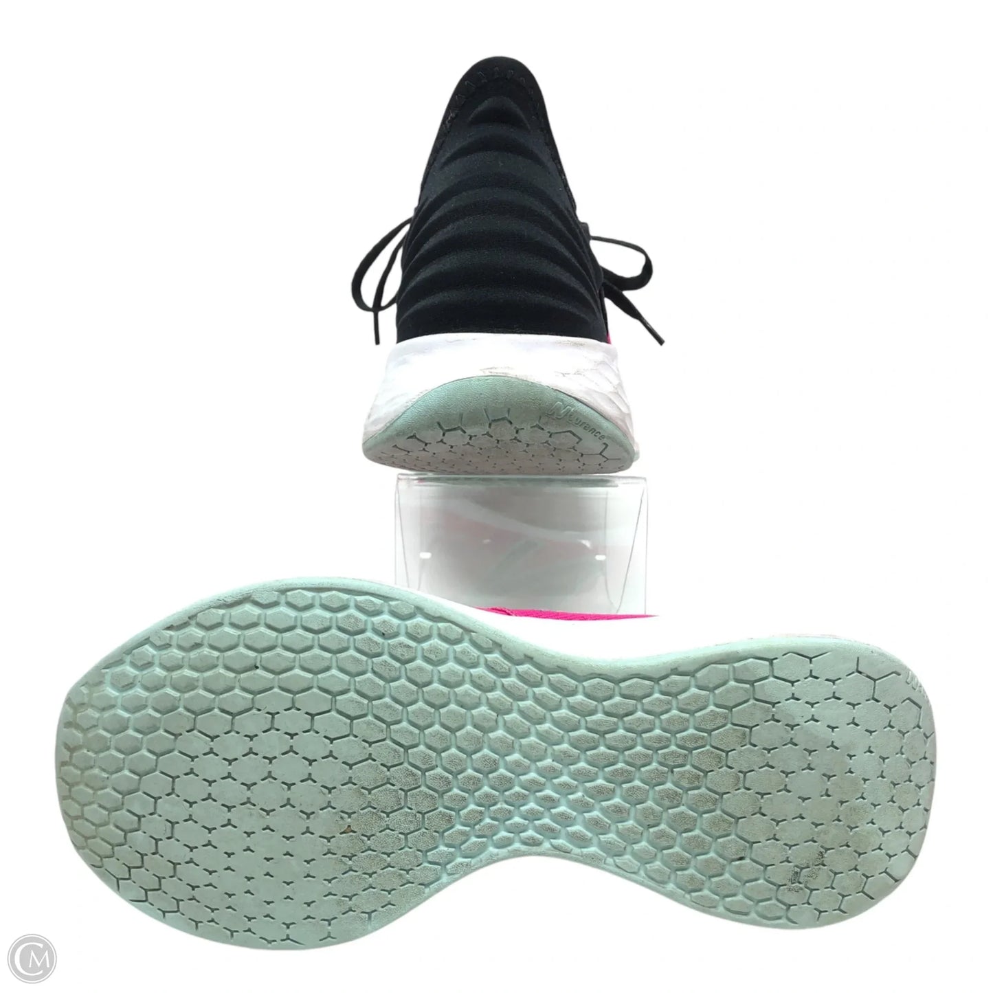 Shoes Athletic By New Balance In Black & Pink, Size: 7.5