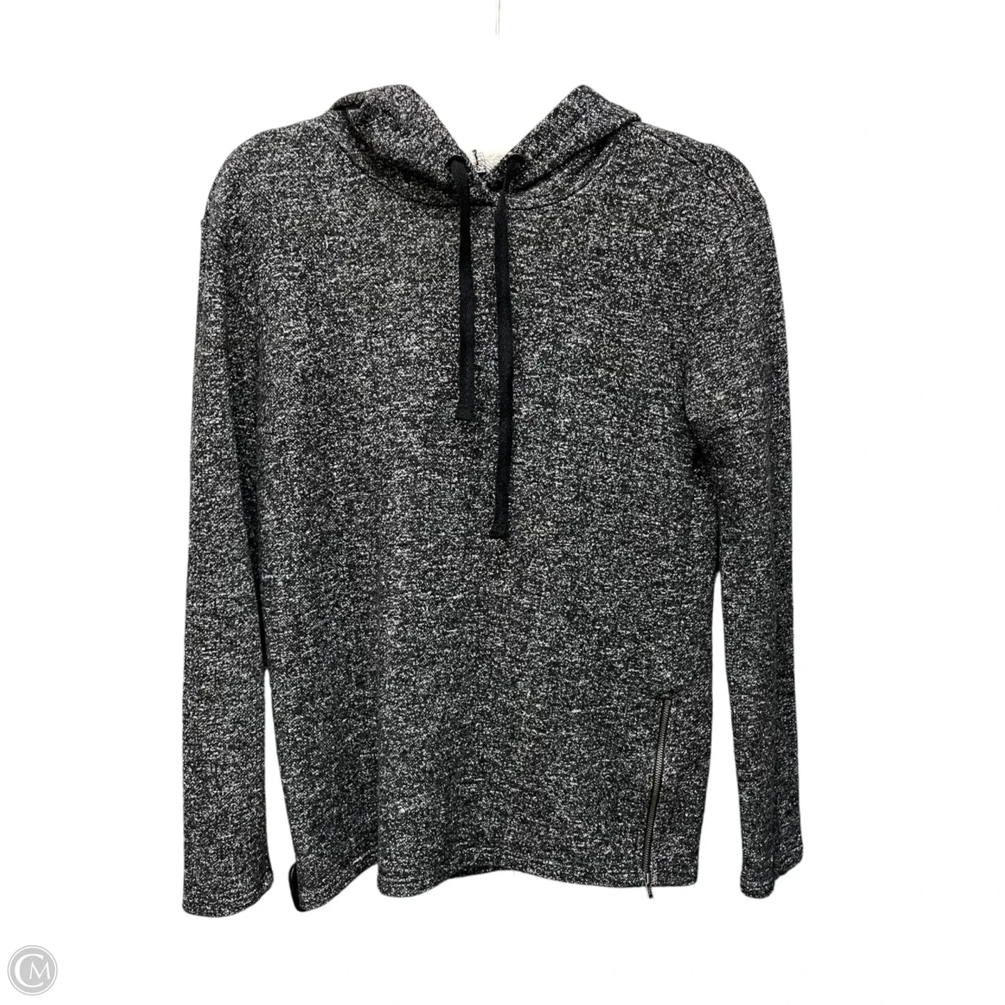 Sweatshirt Hoodie By Fabletics In Black, Size: S