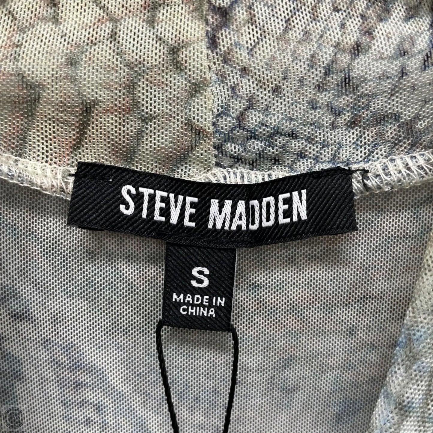 Dress Casual Maxi By Steve Madden In Blue & Cream, Size: S