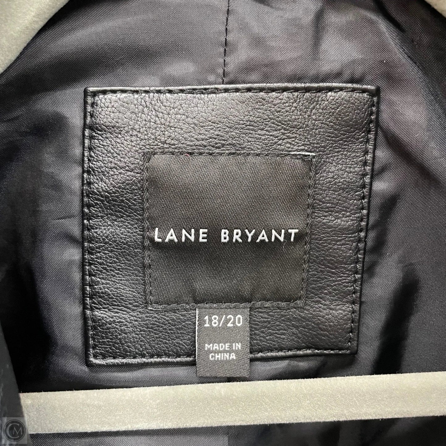 Jacket Moto By Lane Bryant In Black, Size: 1x
