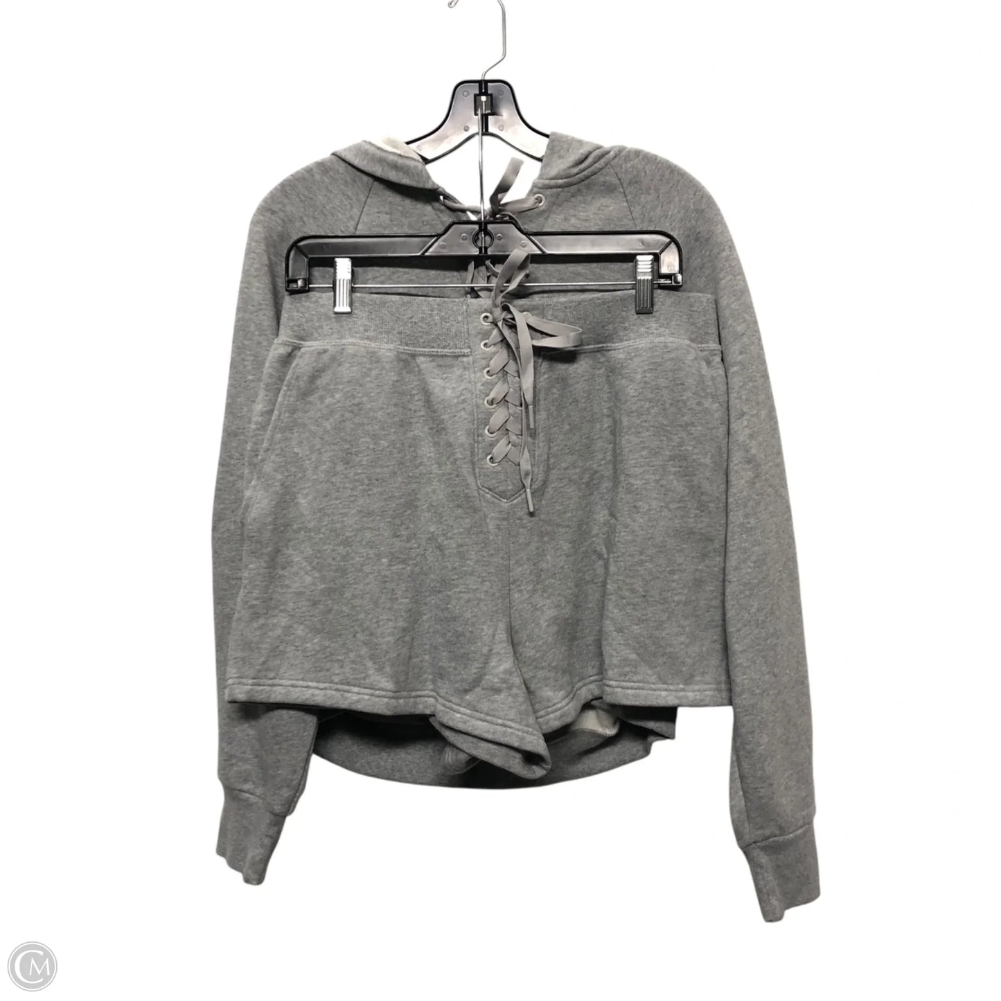 Lounge Set Shorts By Victorias Secret In Grey, Size: L