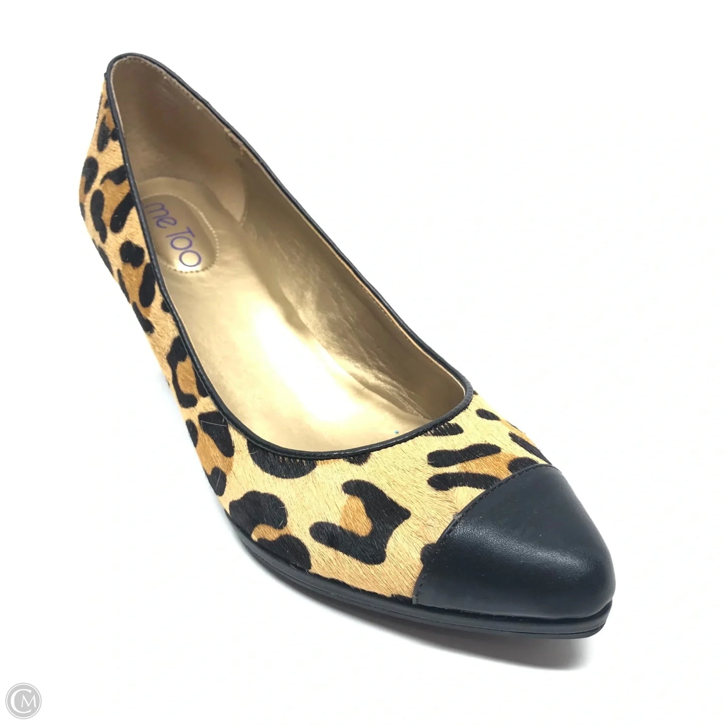 Shoes Heels Block By Me Too In Animal Print, Size: 9