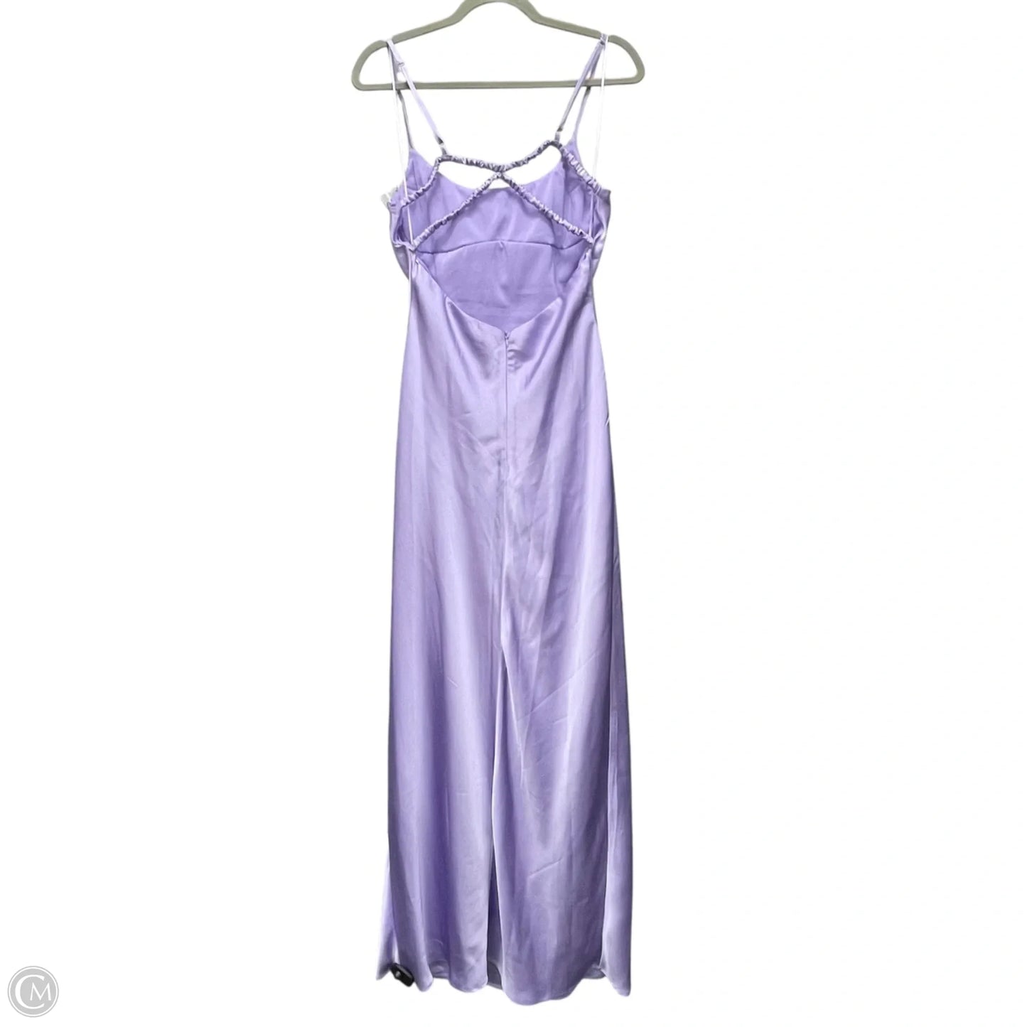 Dress Party Long By Fashion Nova In Purple, Size: L