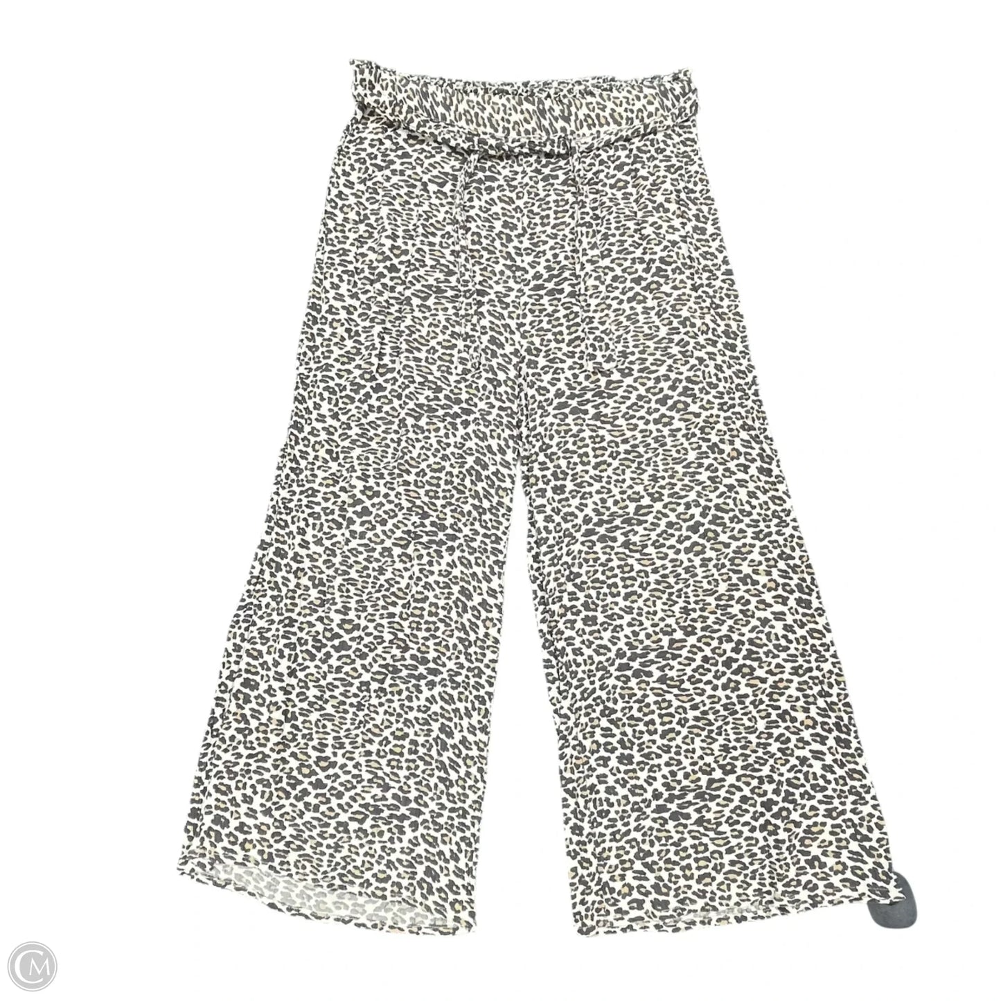 Pants Wide Leg By C And C In Animal Print, Size: M