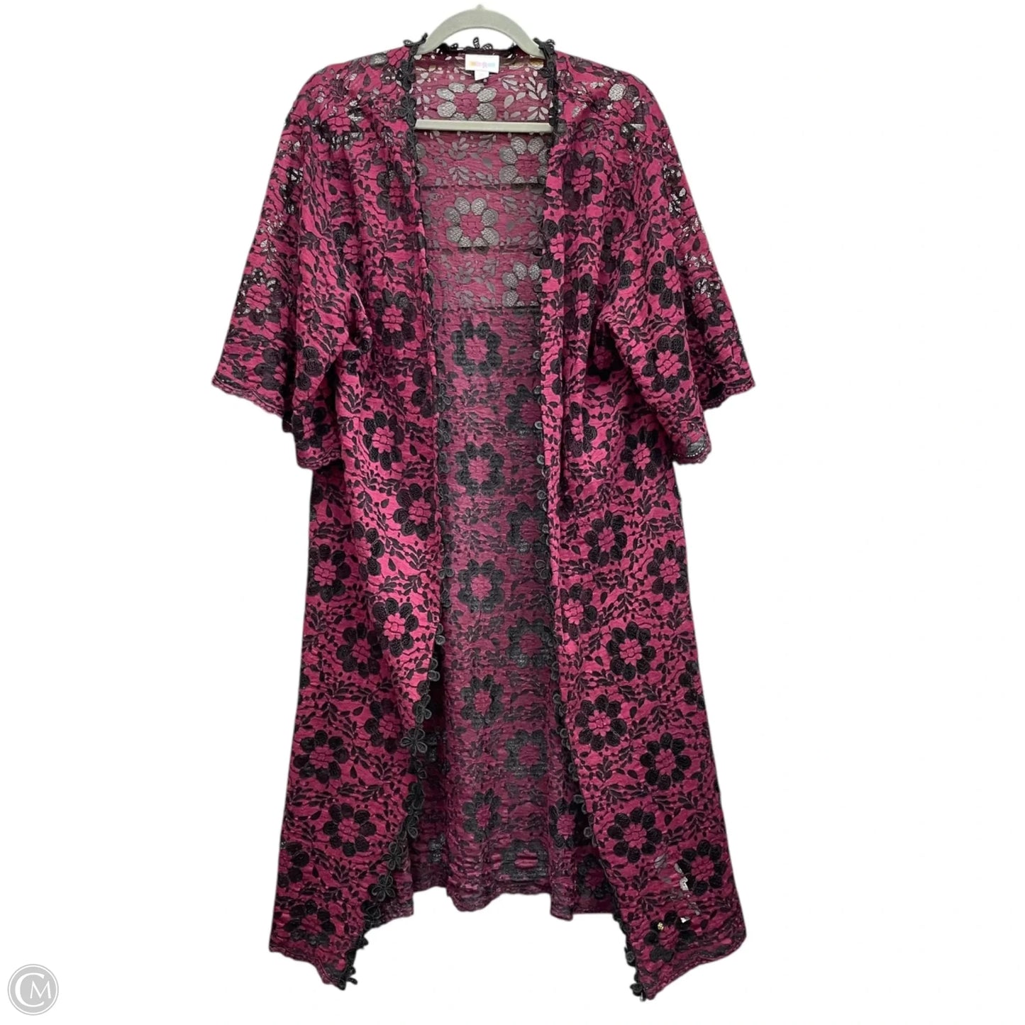 Kimono By Lularoe In Maroon, Size: M