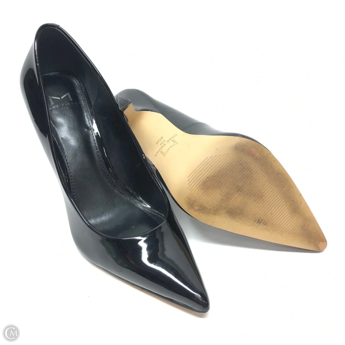 Shoes Heels Stiletto By Marc Fisher In Black, Size: 8.5